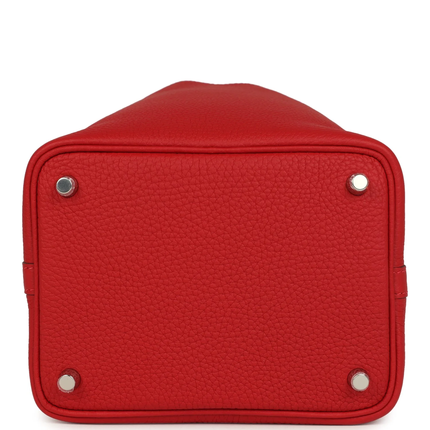 Hermes Picotin Lock 18 Vermillion Clemence Palladium Hardware