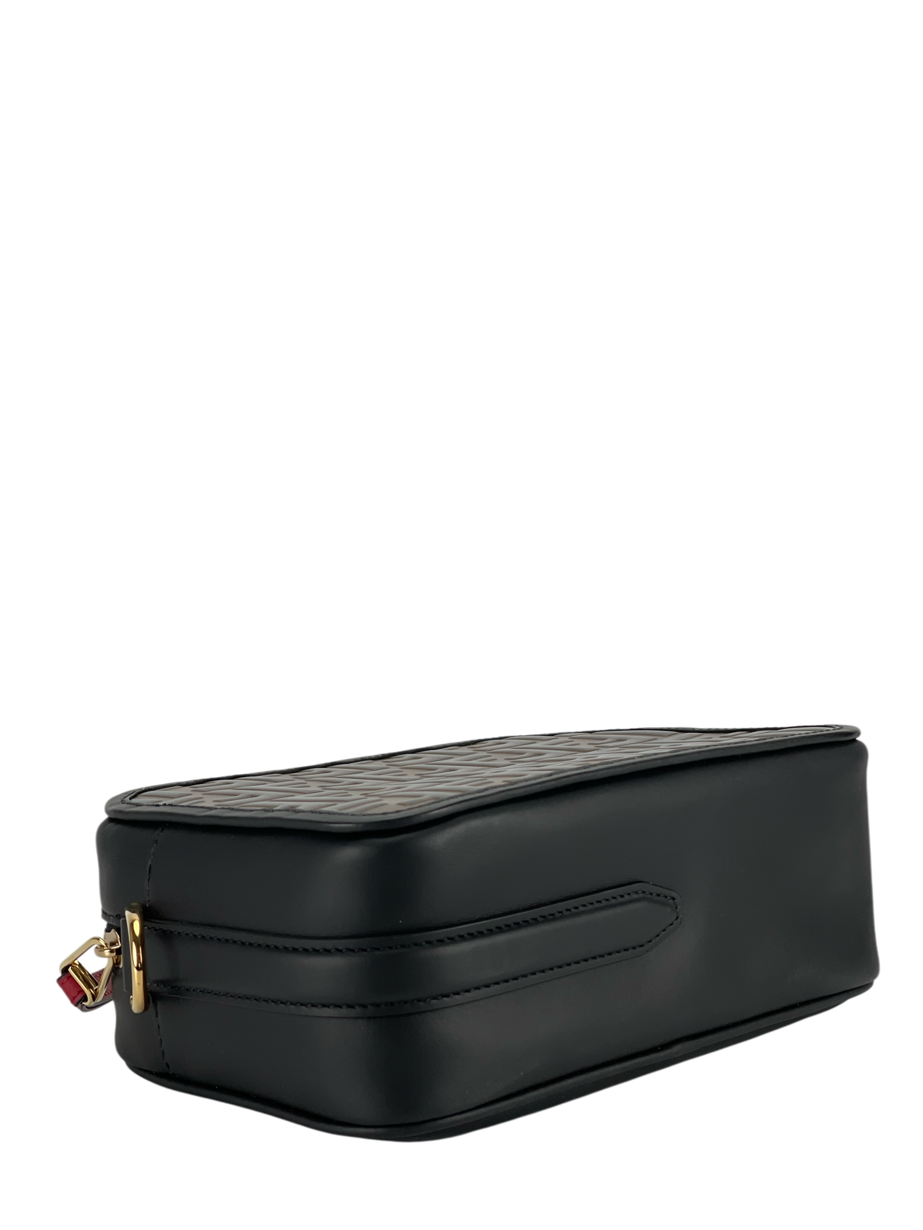 FENDI - Camera Case Zucca Embossed Leather