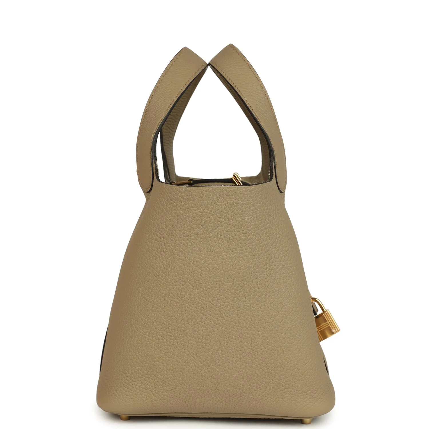 Hermes Picotin Lock 18 Beige Marfa Clemence Gold Hardware