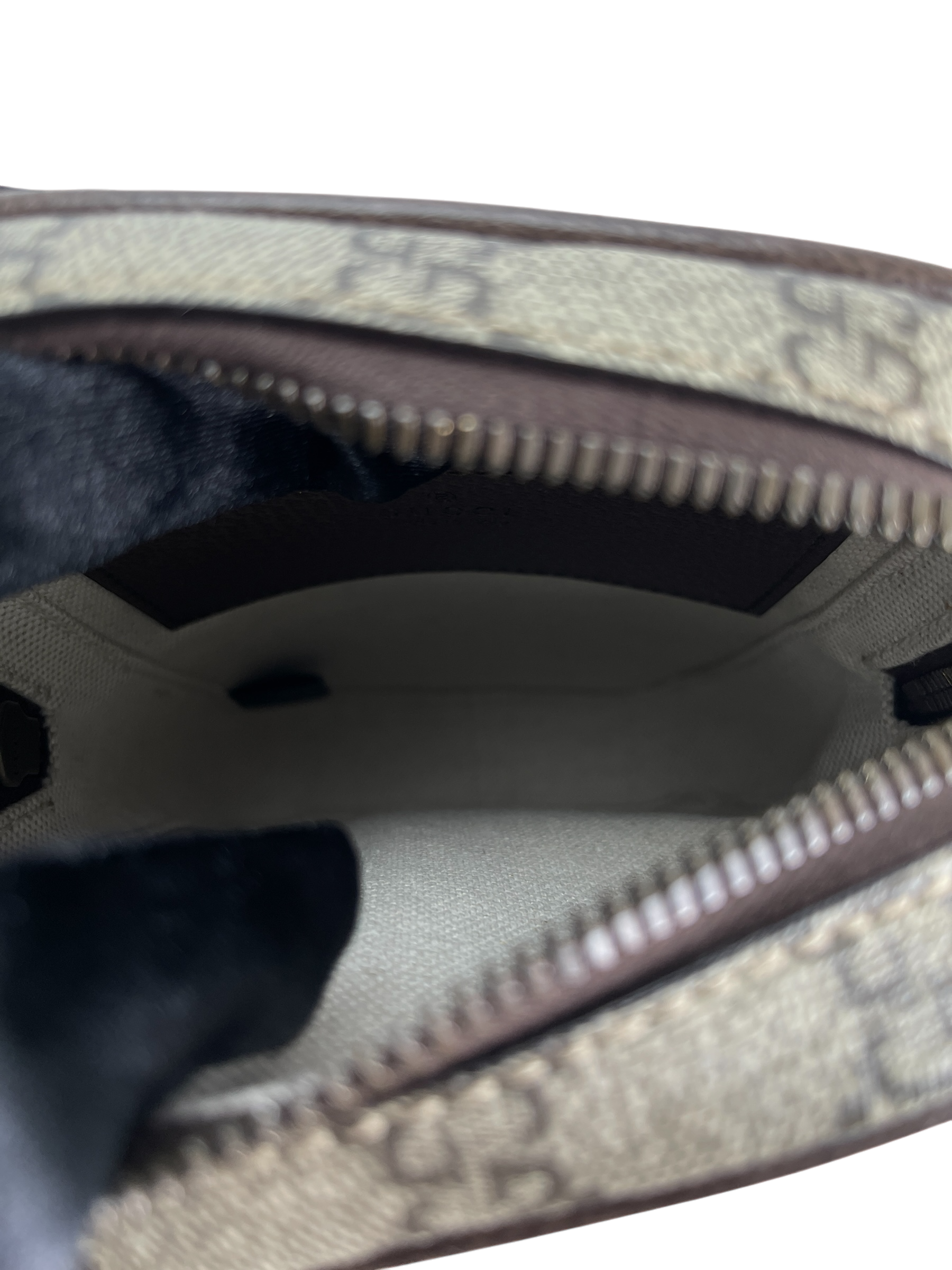 GUCCI -Ophidia GG Supreme Canvas Leather GG Small Mini Bag Sling Bag