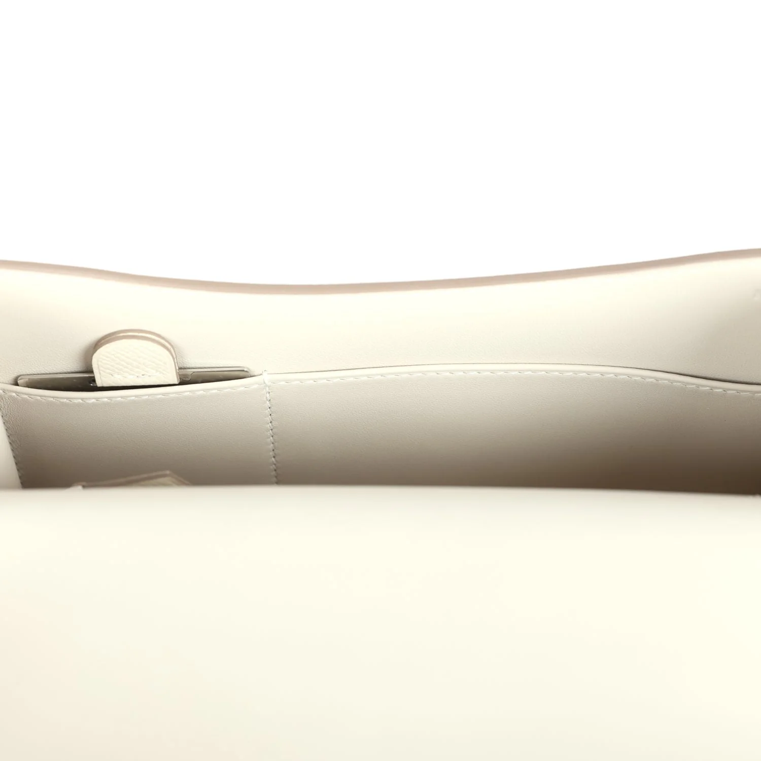 Hermes Constance 1-24 Craie Epsom Palladium Hardware