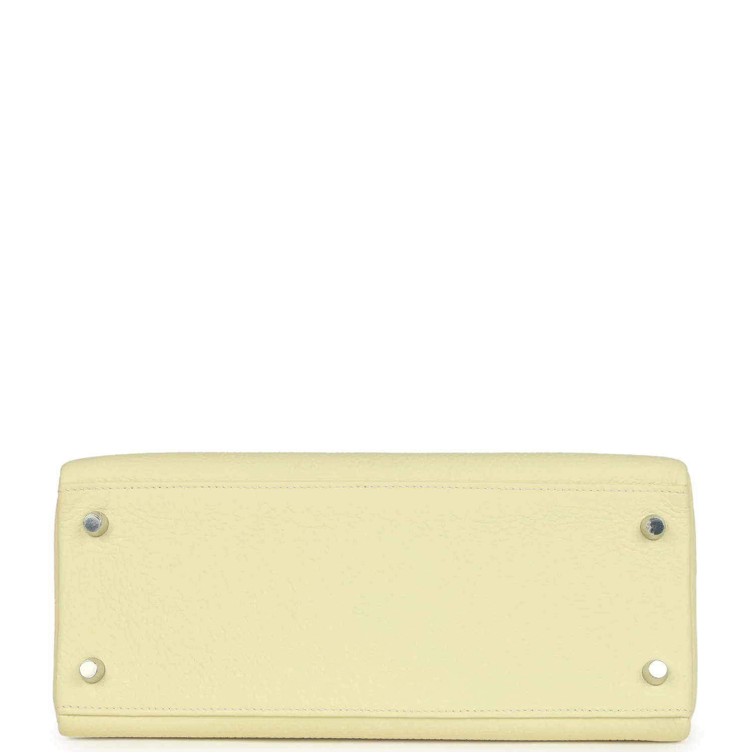 Hermes Kelly Retourne 28 Jaune Milton Clemence Palladium Hardware