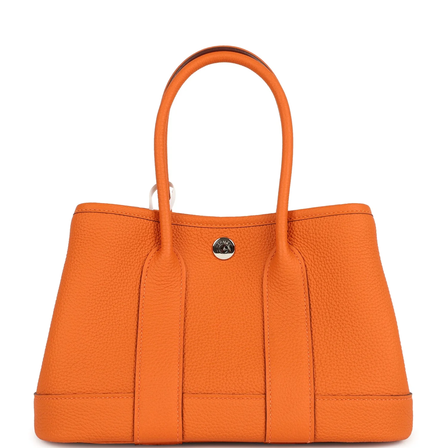 Hermes Garden Party Neo 23 Orange Togo Palladium Hardware