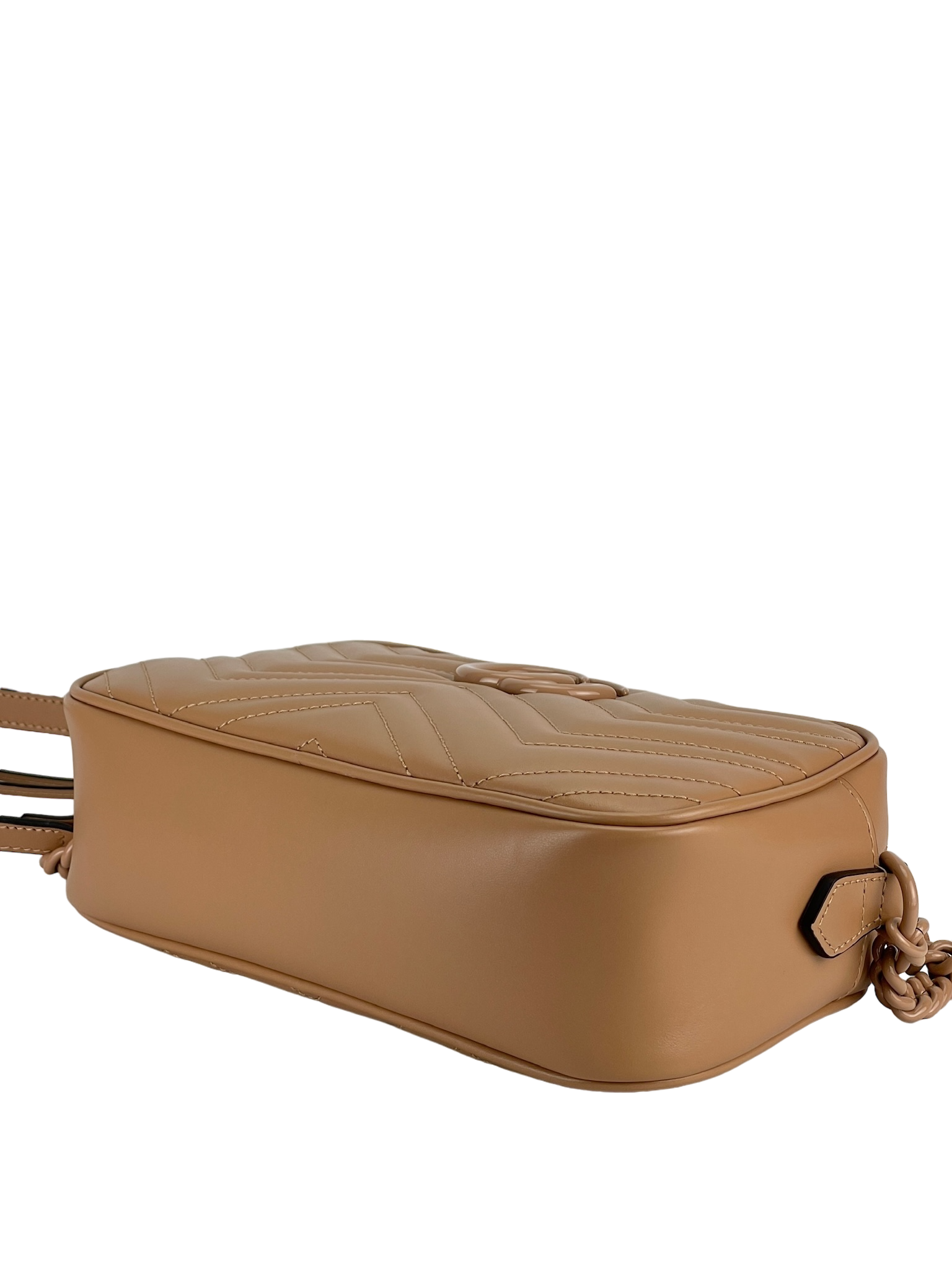 GUCCI - Beige GG Marmont Camera Bag