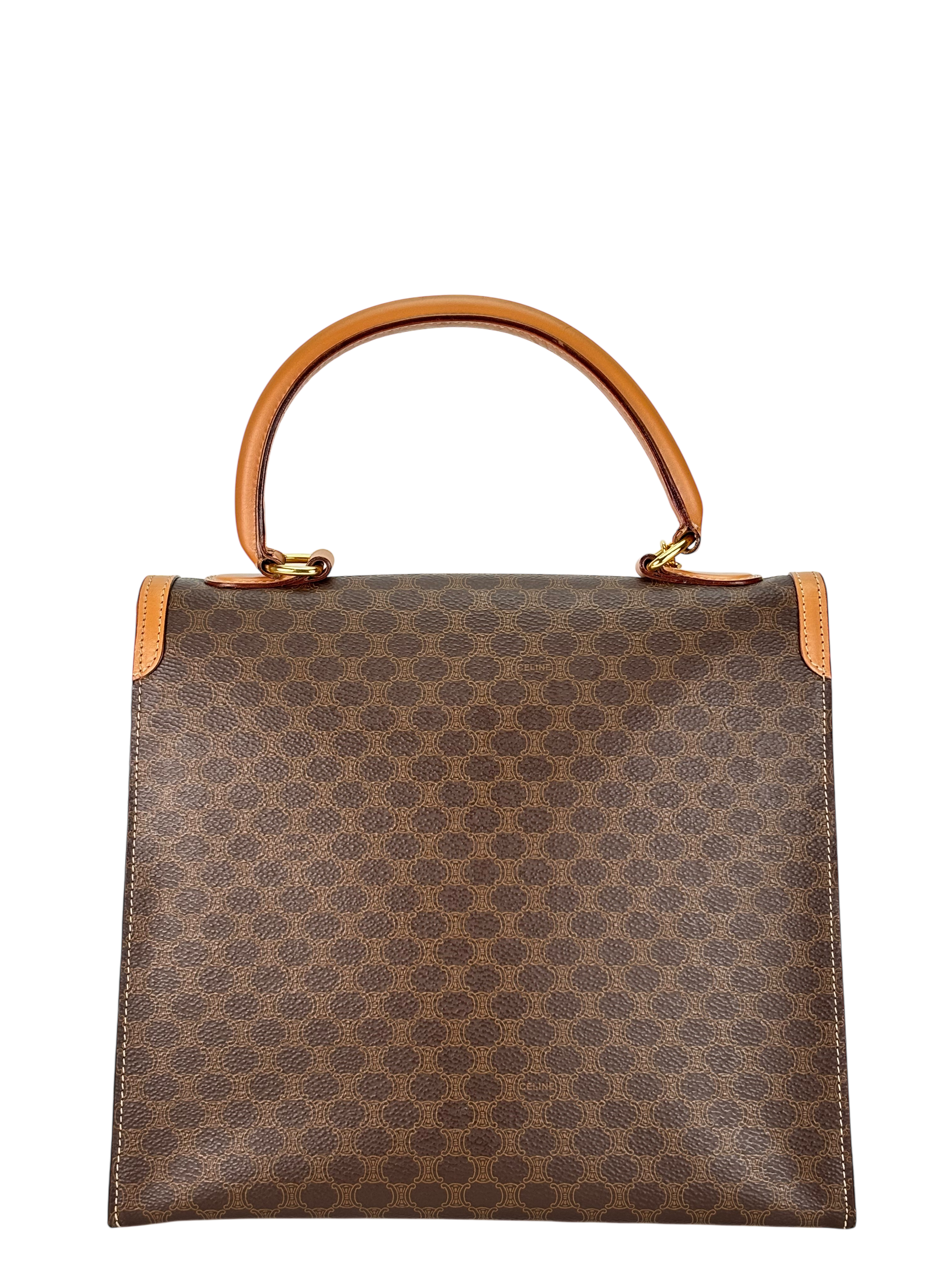 CELINE - Monogram PVC Macadam Handbag