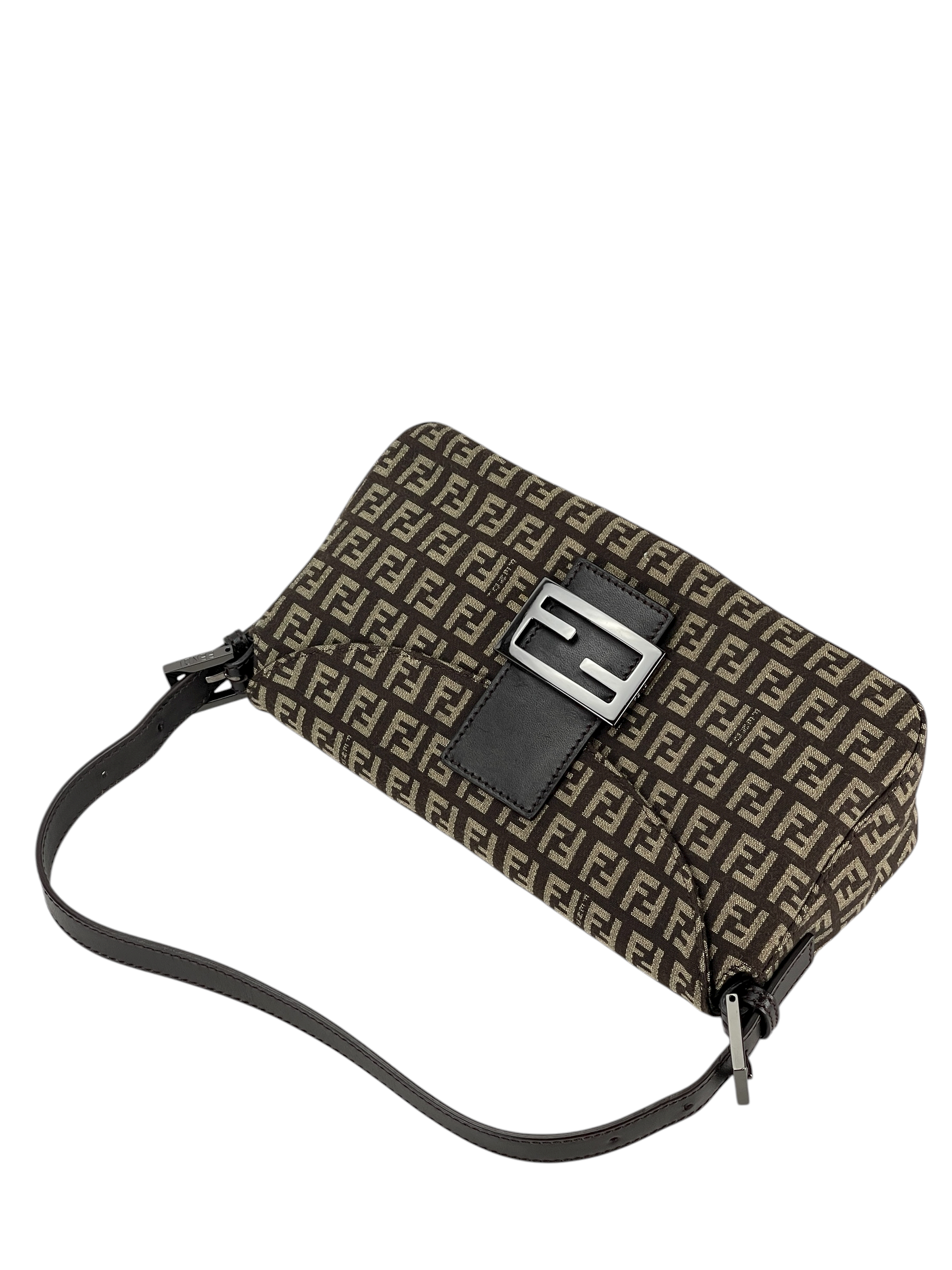 FENDI - Beige Zucchino Mamma Baguette Hand Bag