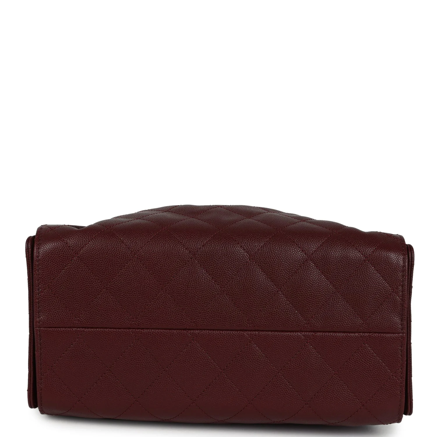 Chanel Small 25 Hobo Bag Burgundy Caviar Antique Gold Hardware