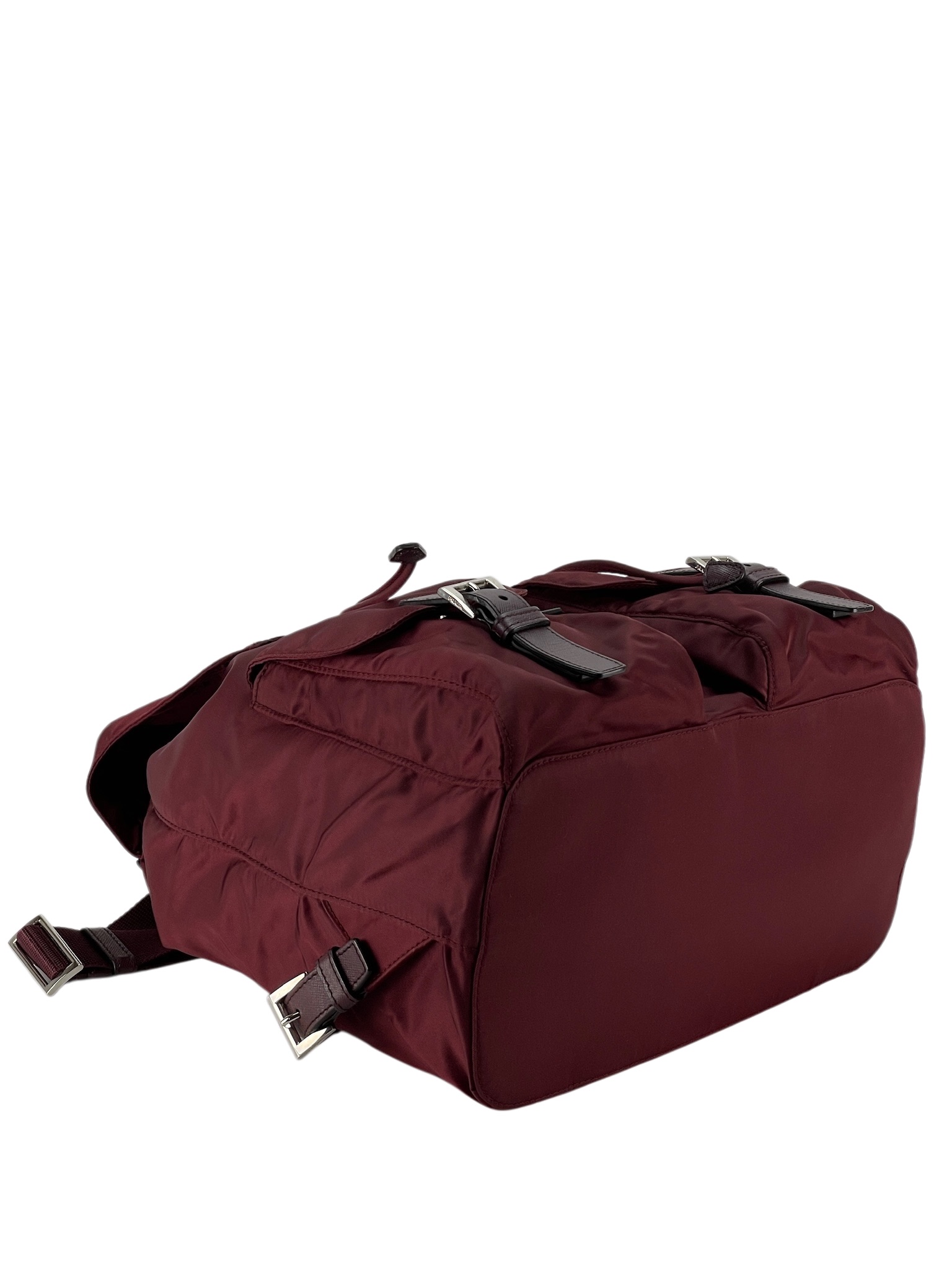 PRADA - Red Re-Nylon Backbag Medium