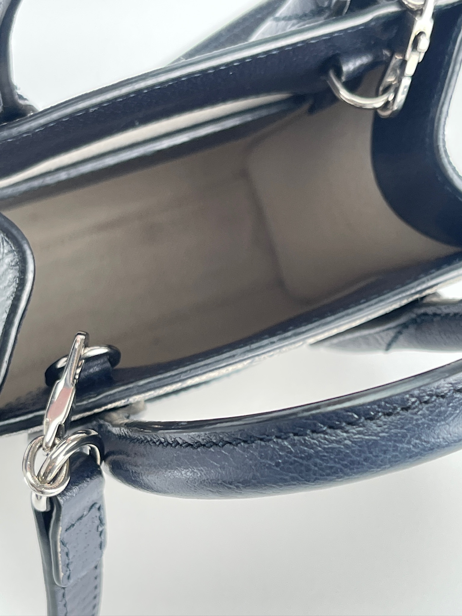 GUCCI - Mini GG Supreme Interlocking Tote Bag