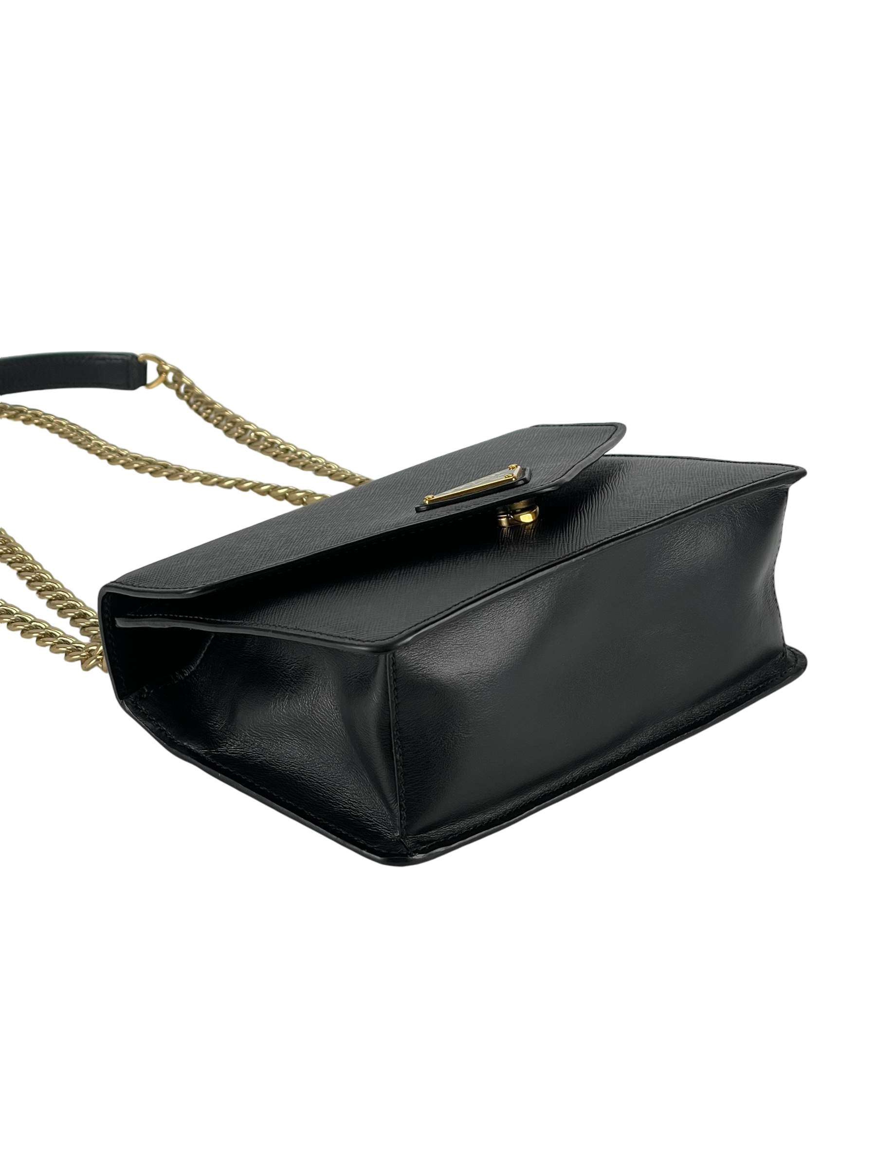 PRADA - Saffiano Leather Crossbody Shoulder Bag