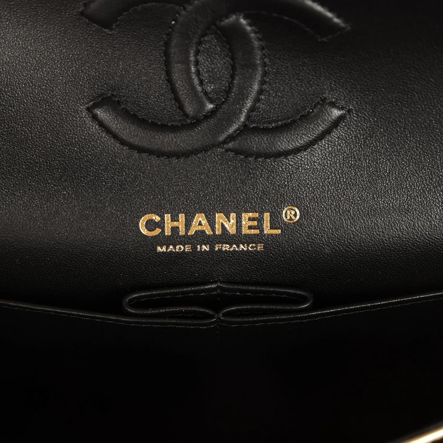 Chanel Small Classic Double Flap Gold Hammered Metallic Calfskin Brushed Gold Hardware