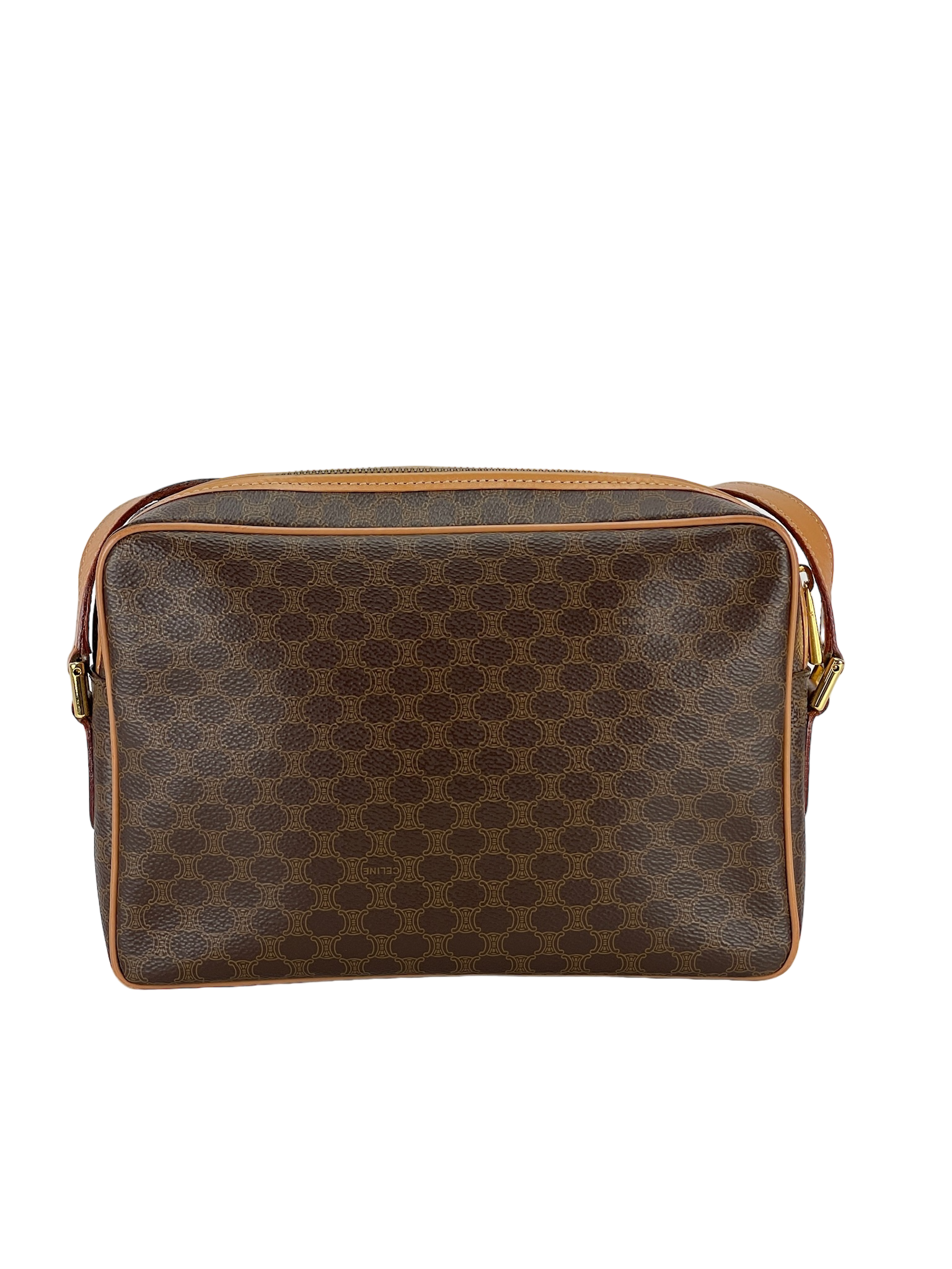 CELINE - Vintage Macadam Shoulder Bag