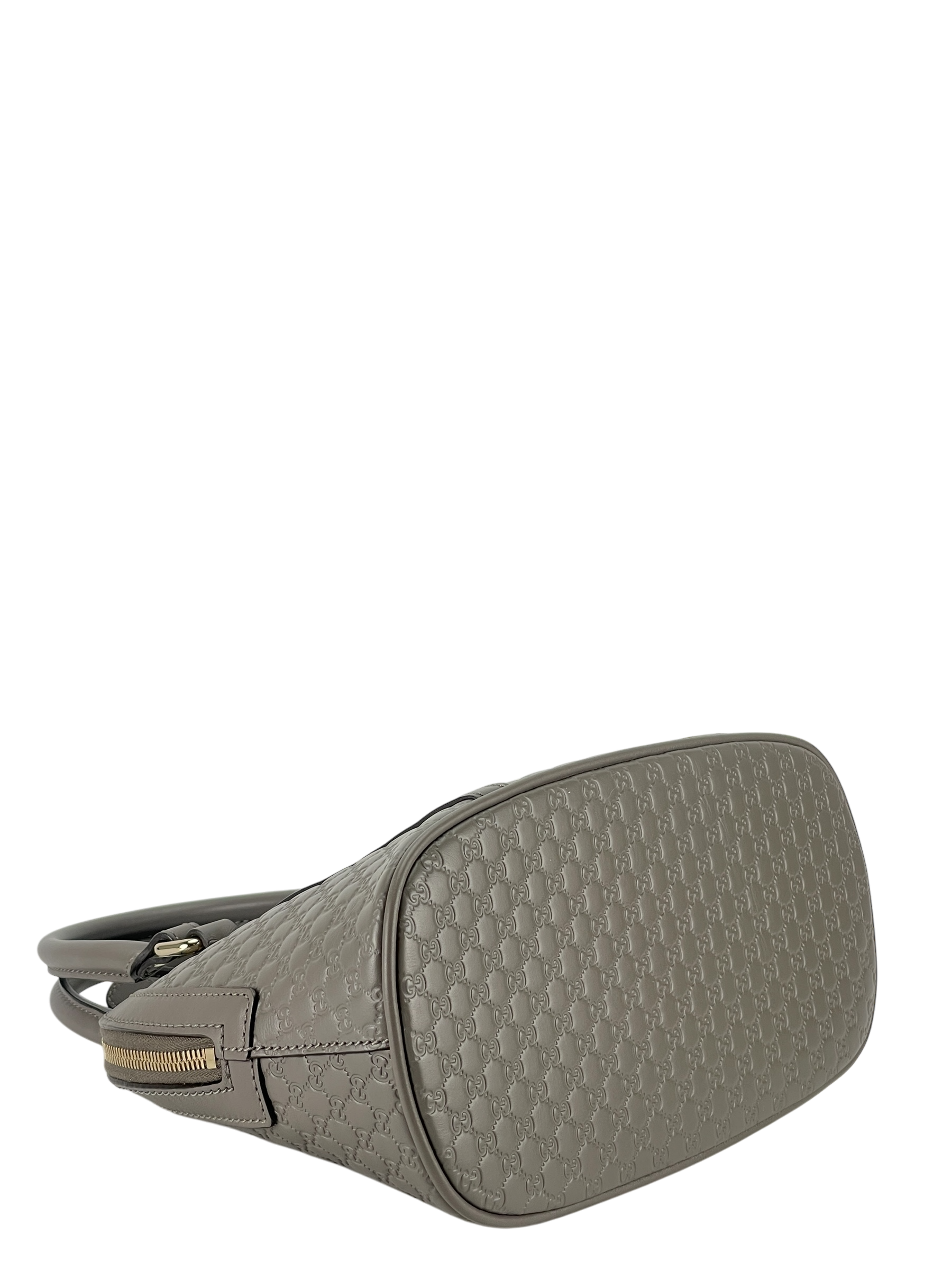 GUCCI - Grey GG 2way Micro Shima Shoulder bag