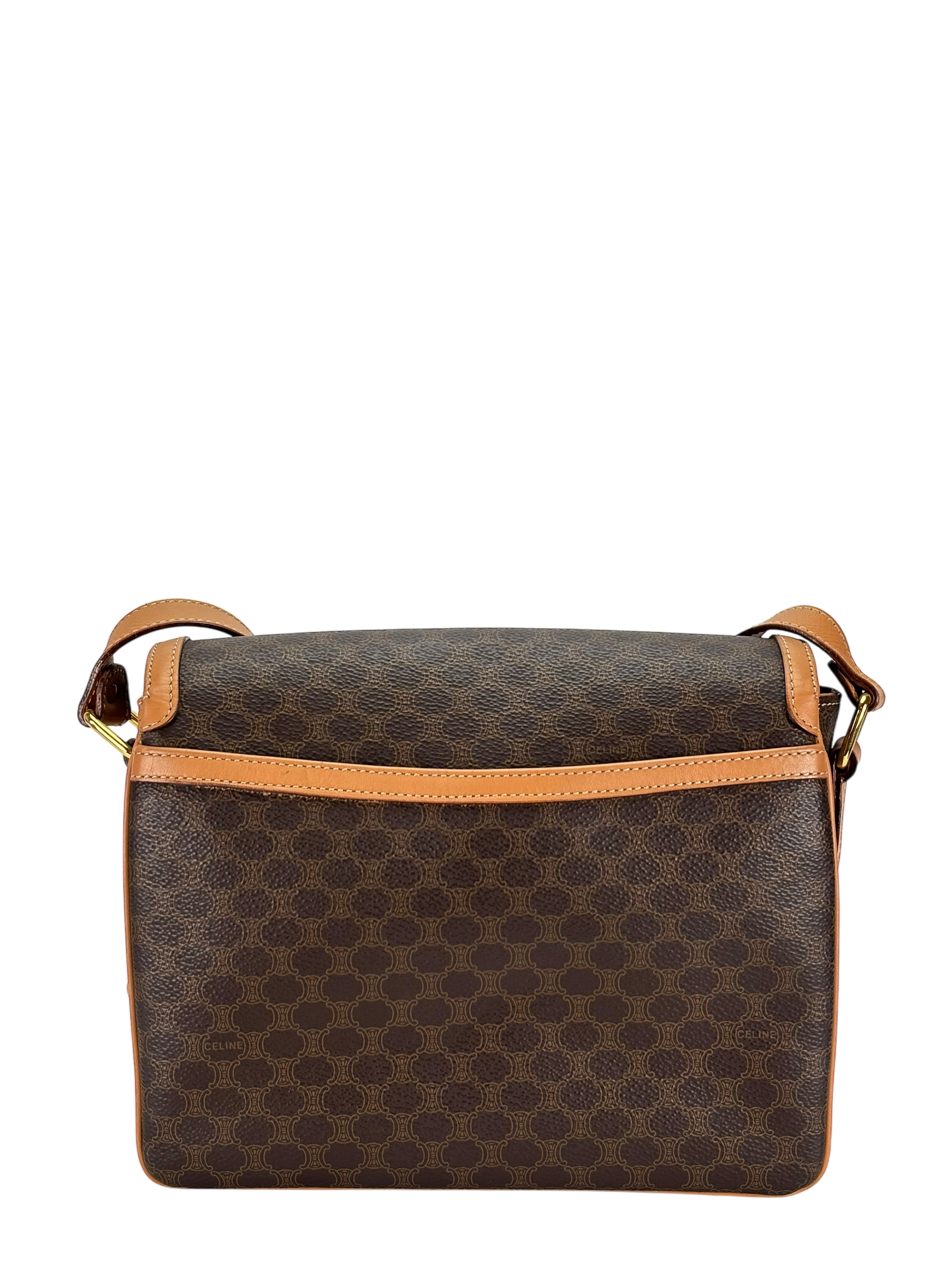 CELINE - Vintage Macadam Shoulder Bag