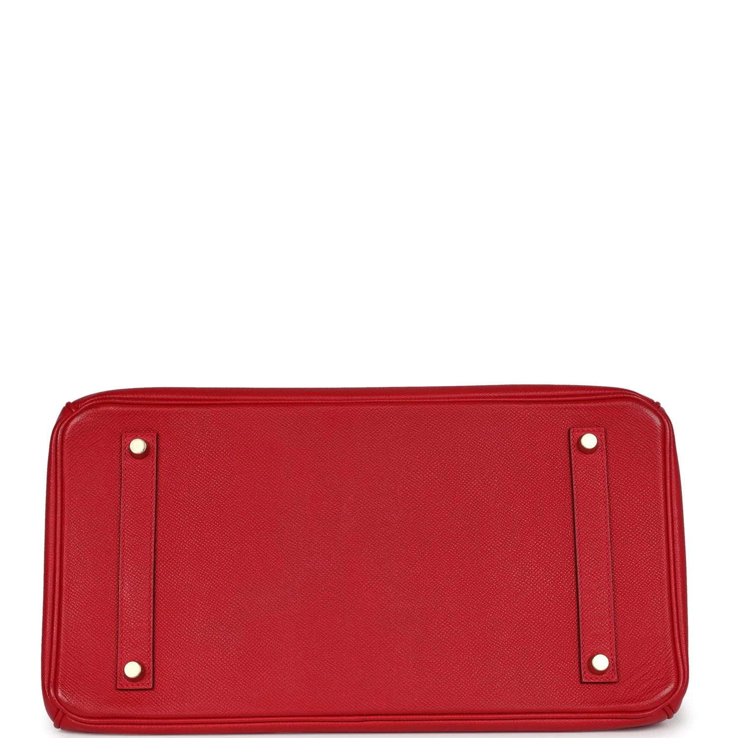 Pre-owned Hermes Birkin 35 Rouge Casaque Epsom Gold Hardware