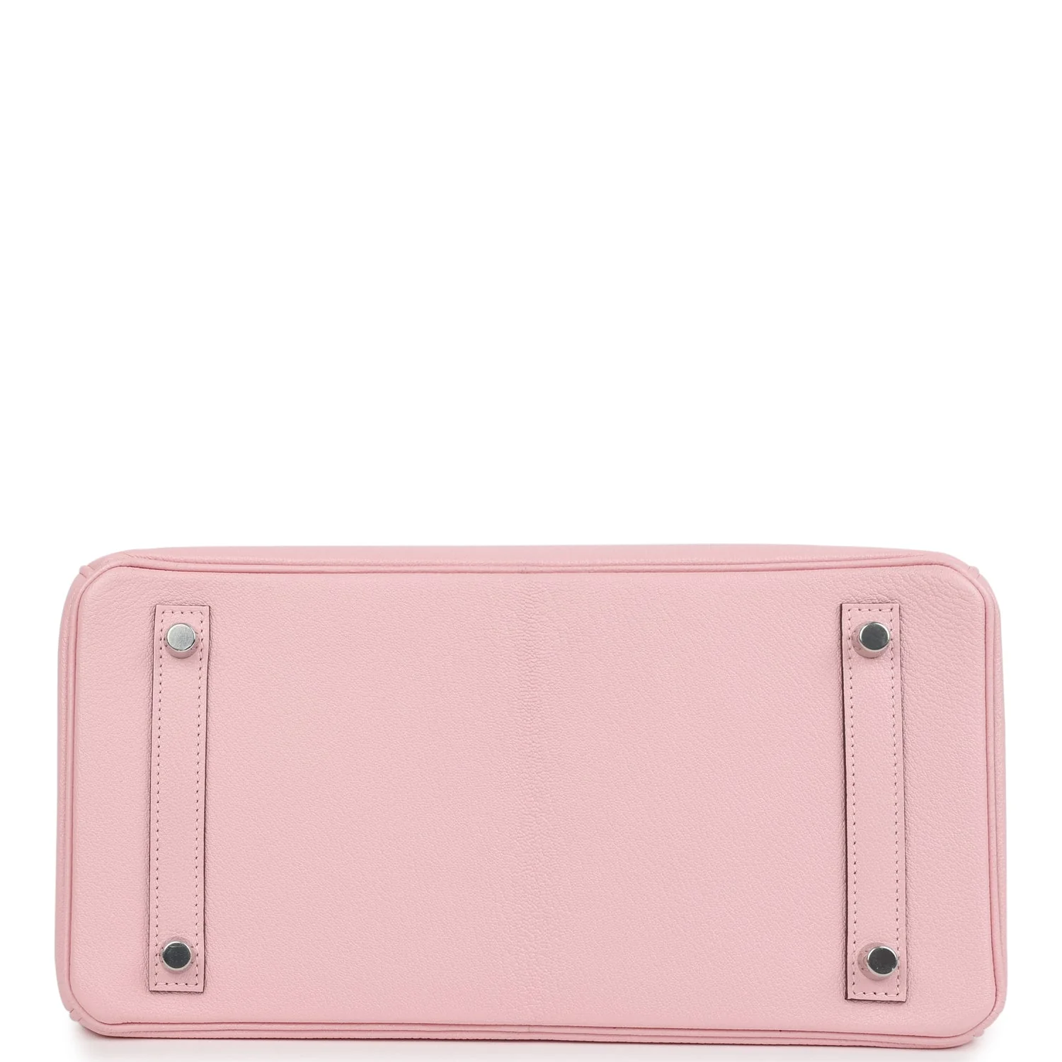 Pre-owned Hermes Special Order (HSS) Birkin 30 Rose Sakura Verso Chèvre Palladium Hardware