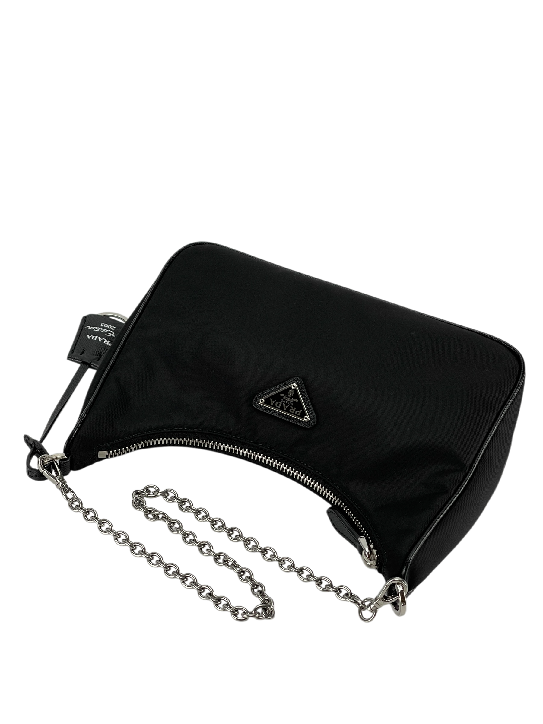 PRADA - Black Re-Edition 2005 Re-Nylon bag 3 in1