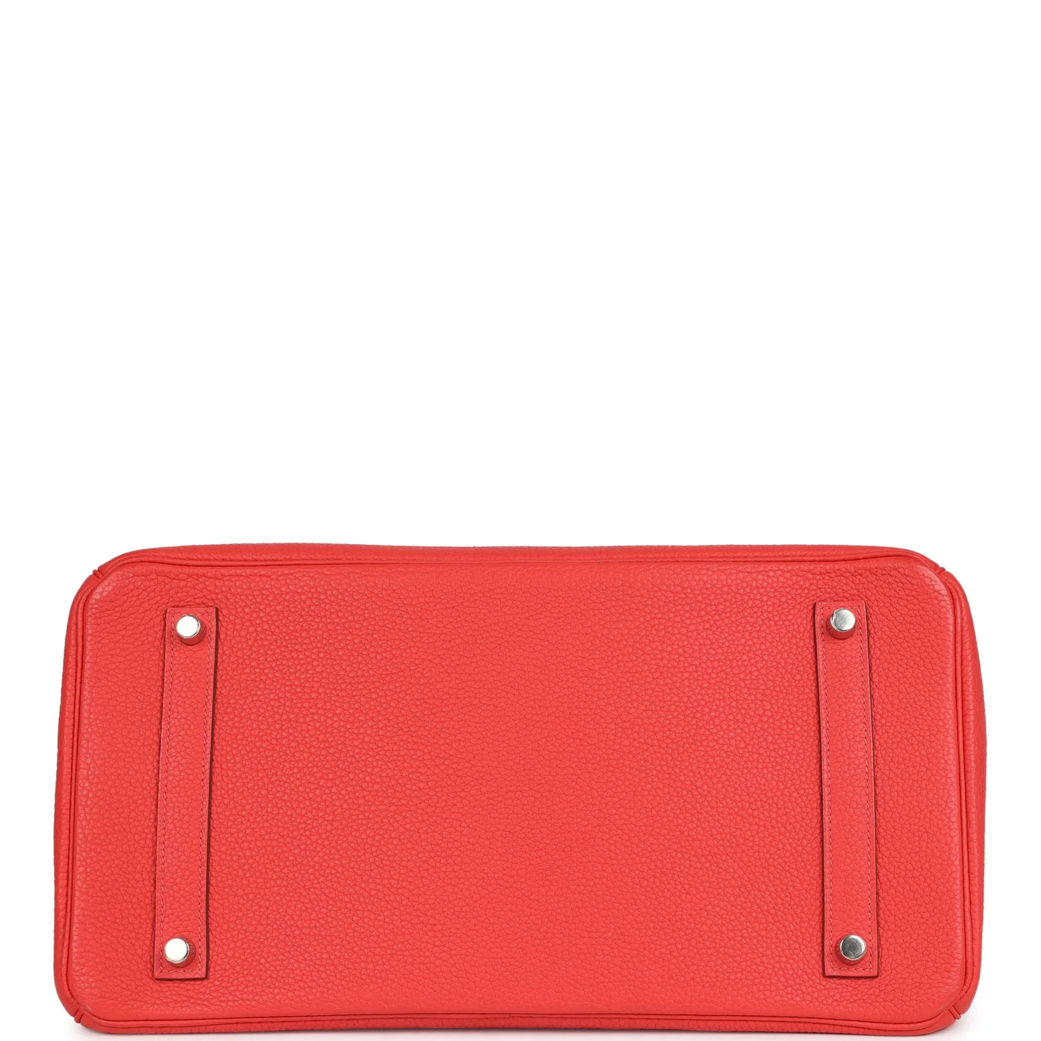 Pre-owned Hermes Birkin 35 Rose Jaipur Clemence Palladium Hardware