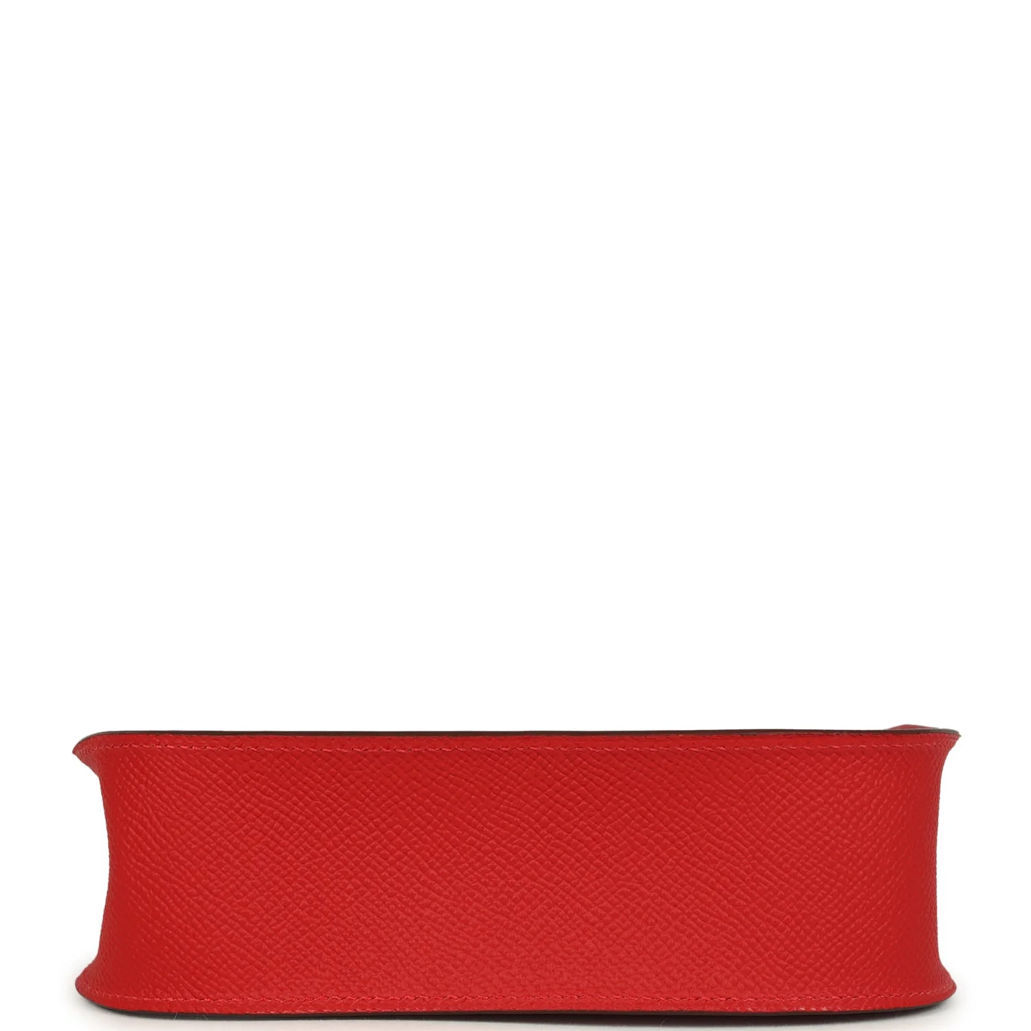 Hermes Evelyne Sellier TPM Rouge Radieux Epsom Palladium Hardware