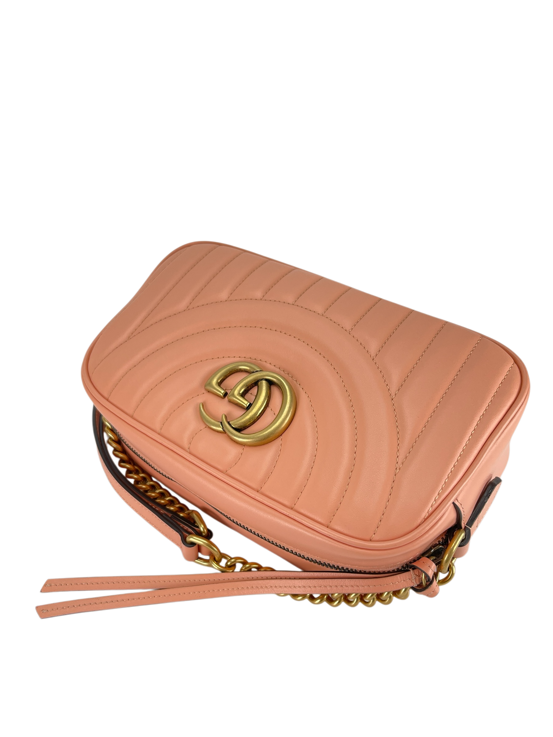 GUCCI - GG Marmont Small Leather Shoulder Bag