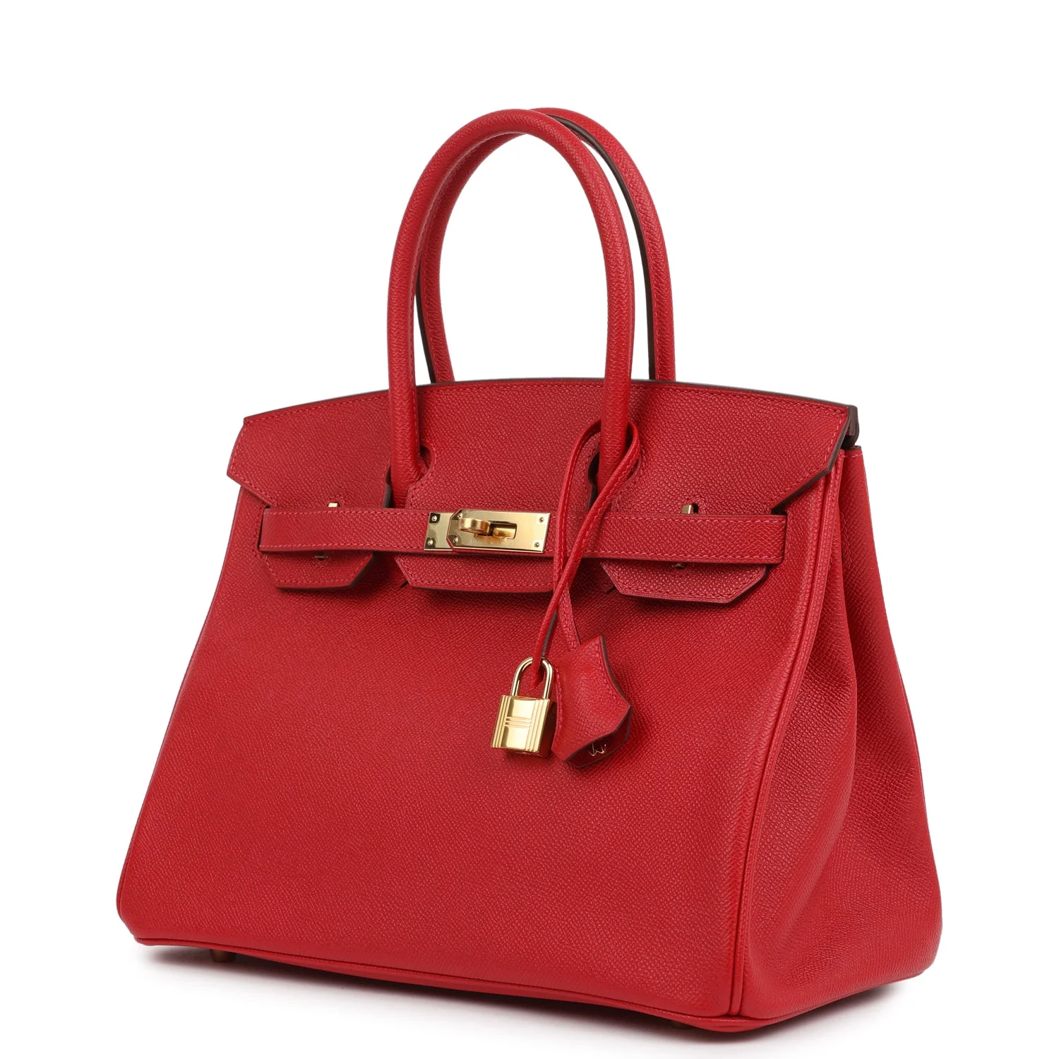 Hermes Special Order (HSS) Birkin 30 Rouge Casaque Epsom Gold Hardware
