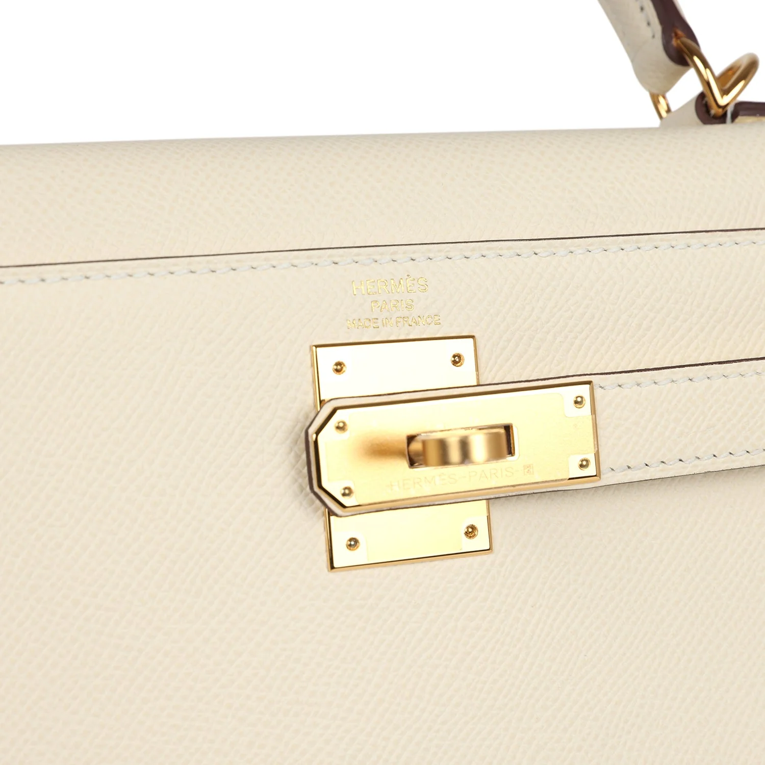 Hermes Kelly Sellier 28 Nata Epsom Gold Hardware