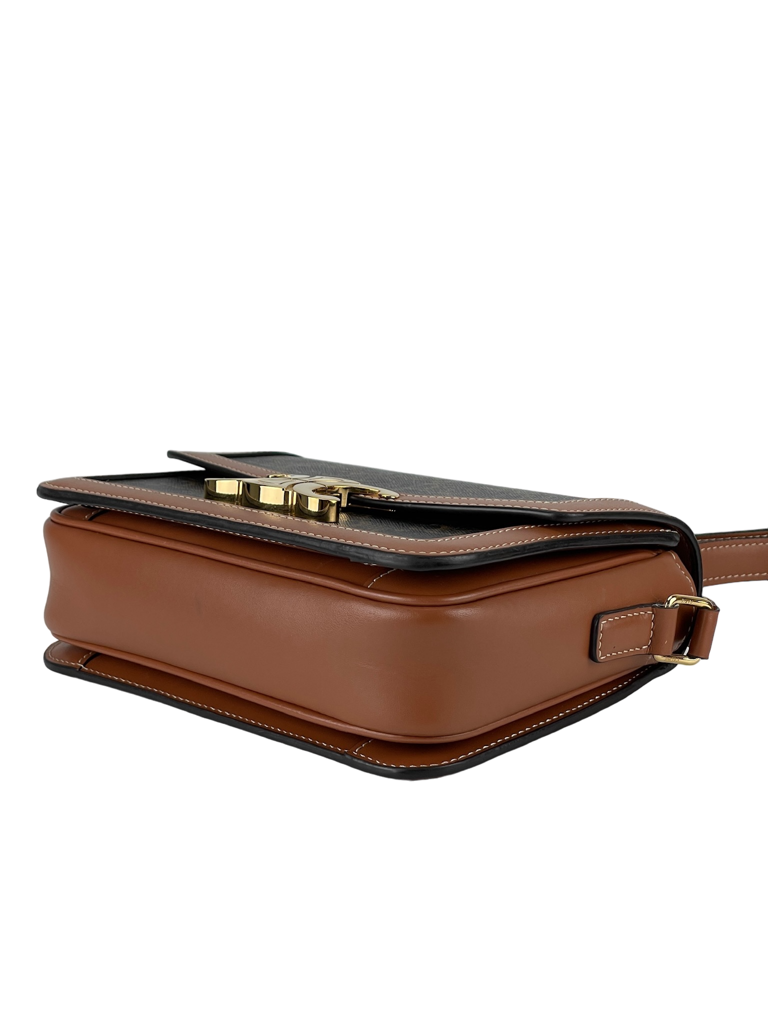 CELINE - Brown Triomphe Shoulder Bag