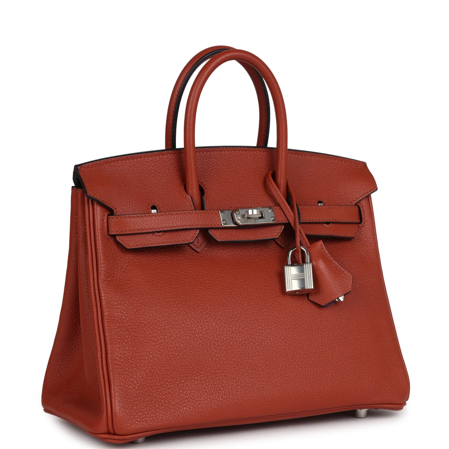 Hermes Birkin 25 Cuirve Verso Taurillon Novillo Palladium Hardware
