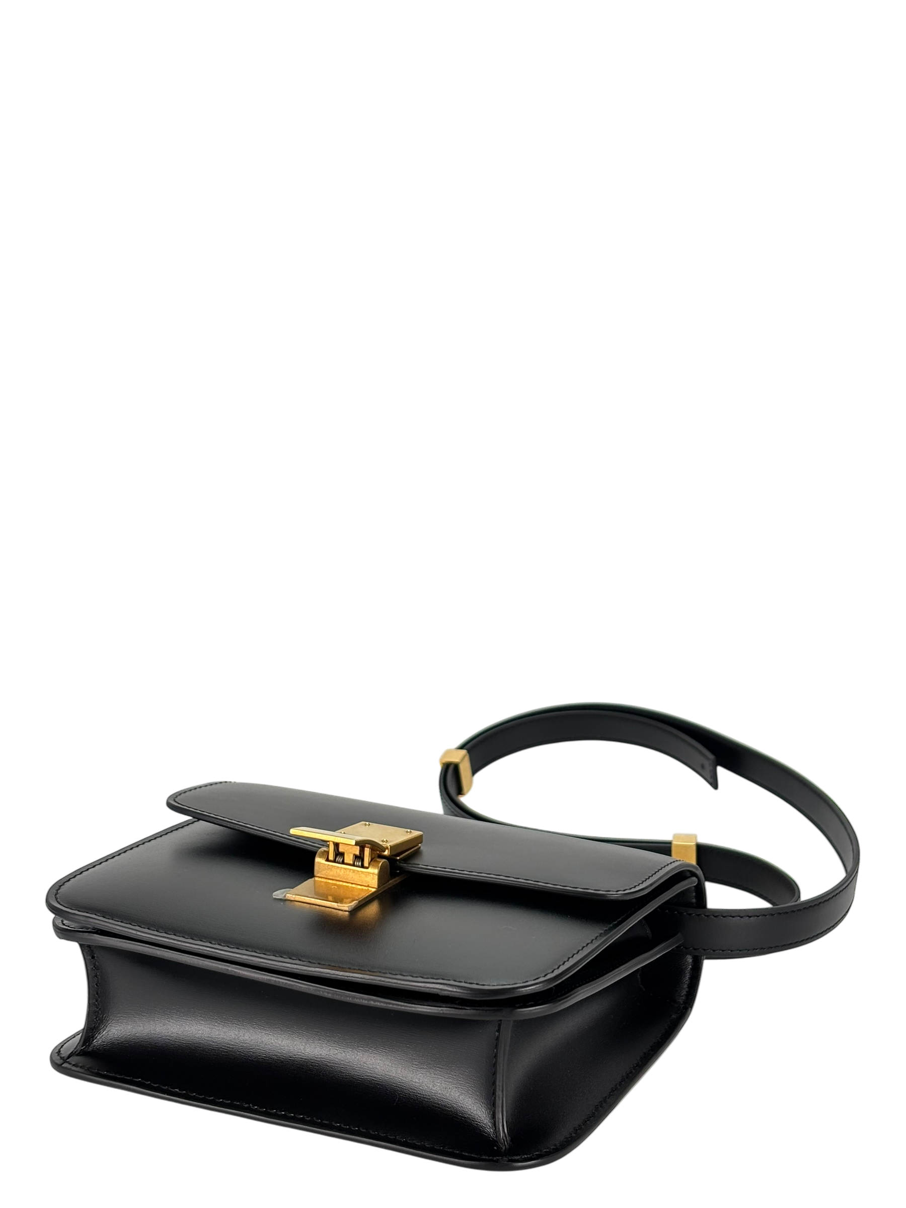 CELINE - Small Classic Leather Shoulder Bag