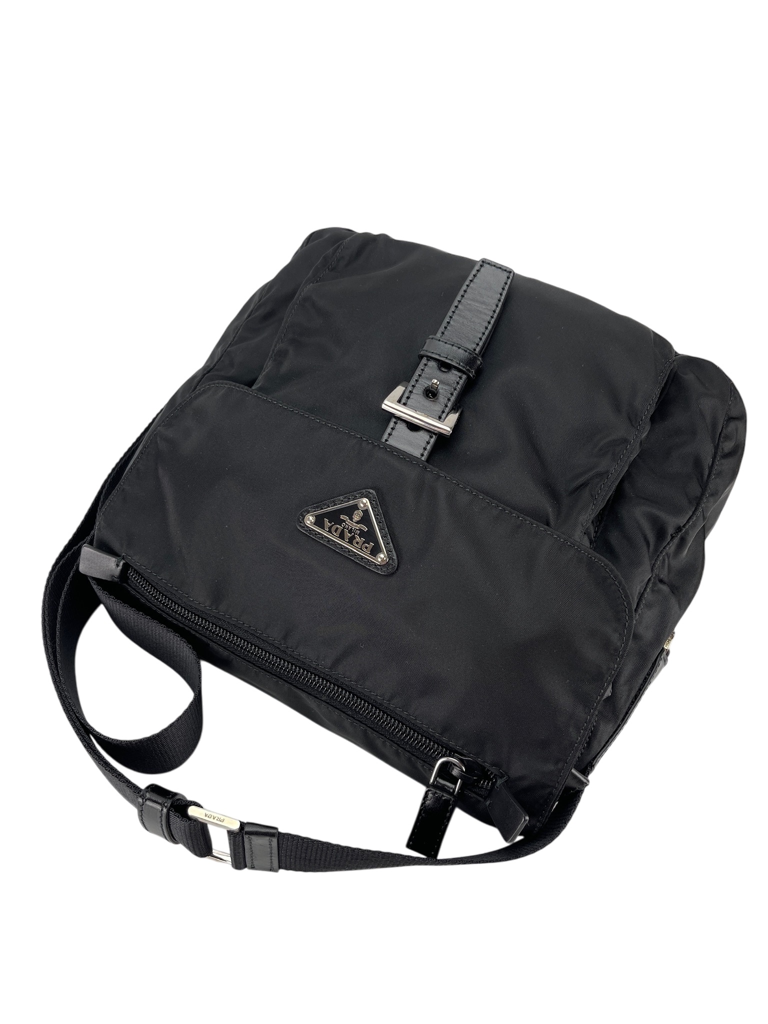 PRADA - Nylon Nero Shoulder Bag BT8994