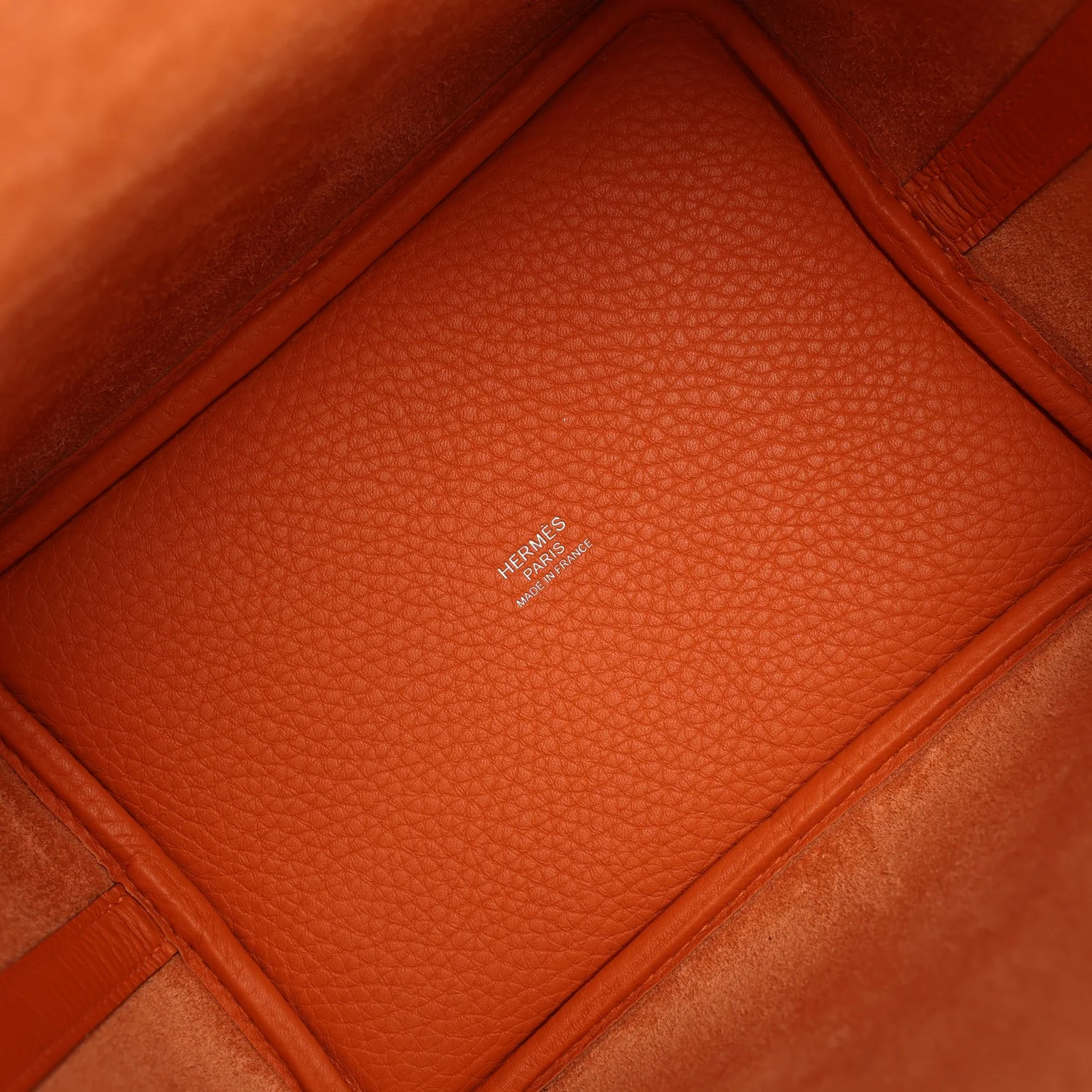 Hermes Picotin Lock 18 Orange Clemence Palladium Hardware