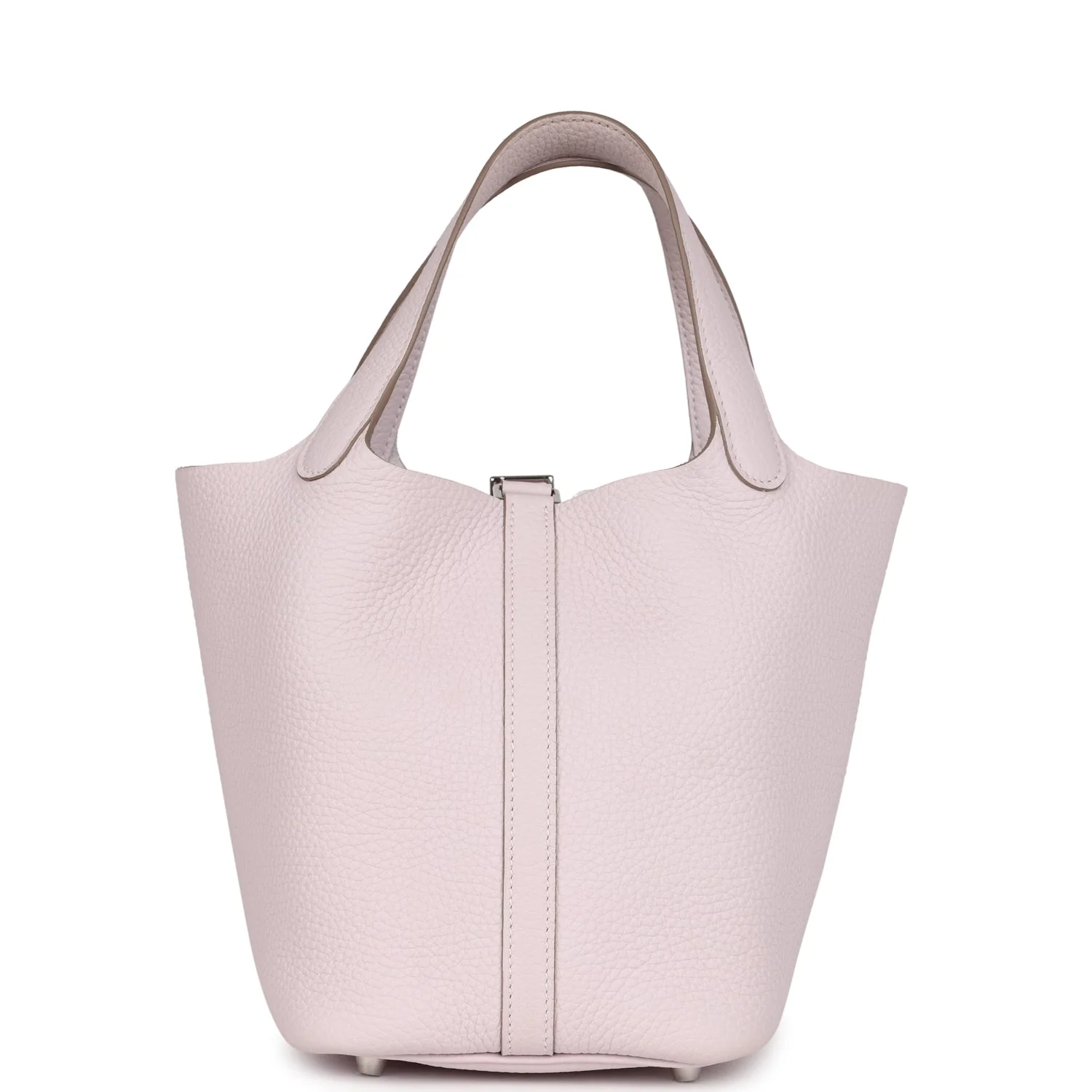 Hermes Picotin Lock 18 Mauve Pale Clemence Palladium Hardware