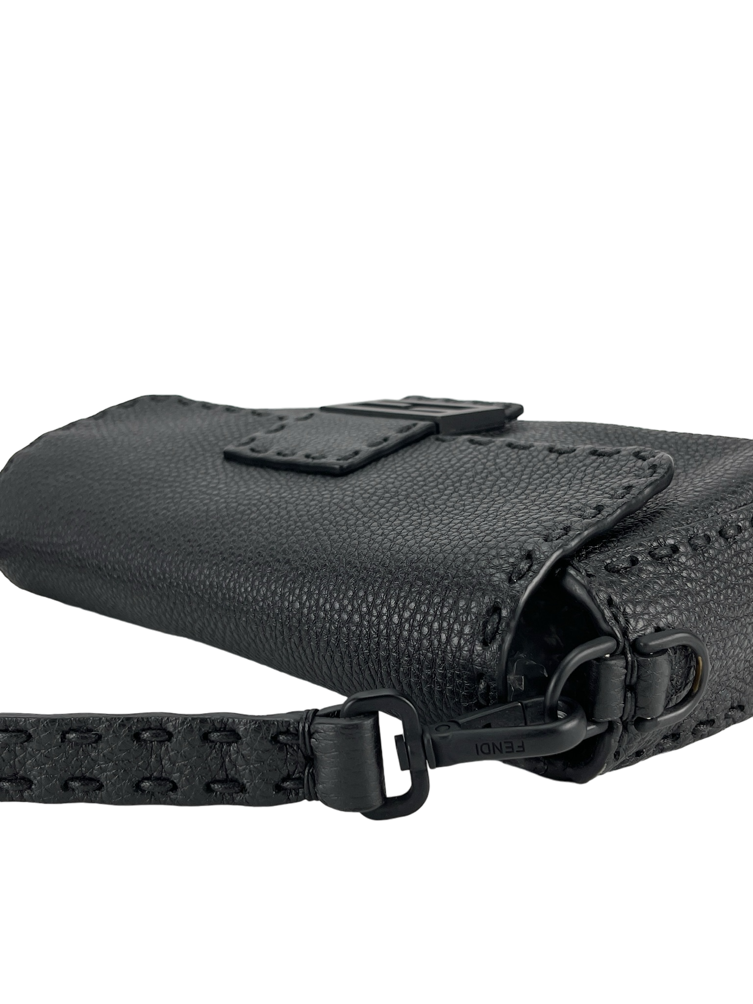 FENDI - Black Sellerria Baguette 2way Bag