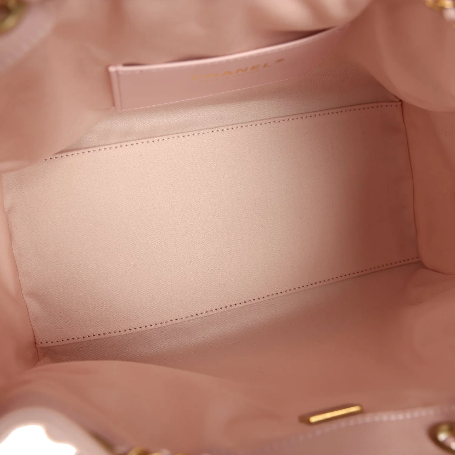 Chanel Small 25 Hobo Bag Light Pink Caviar Antique Gold Hardware