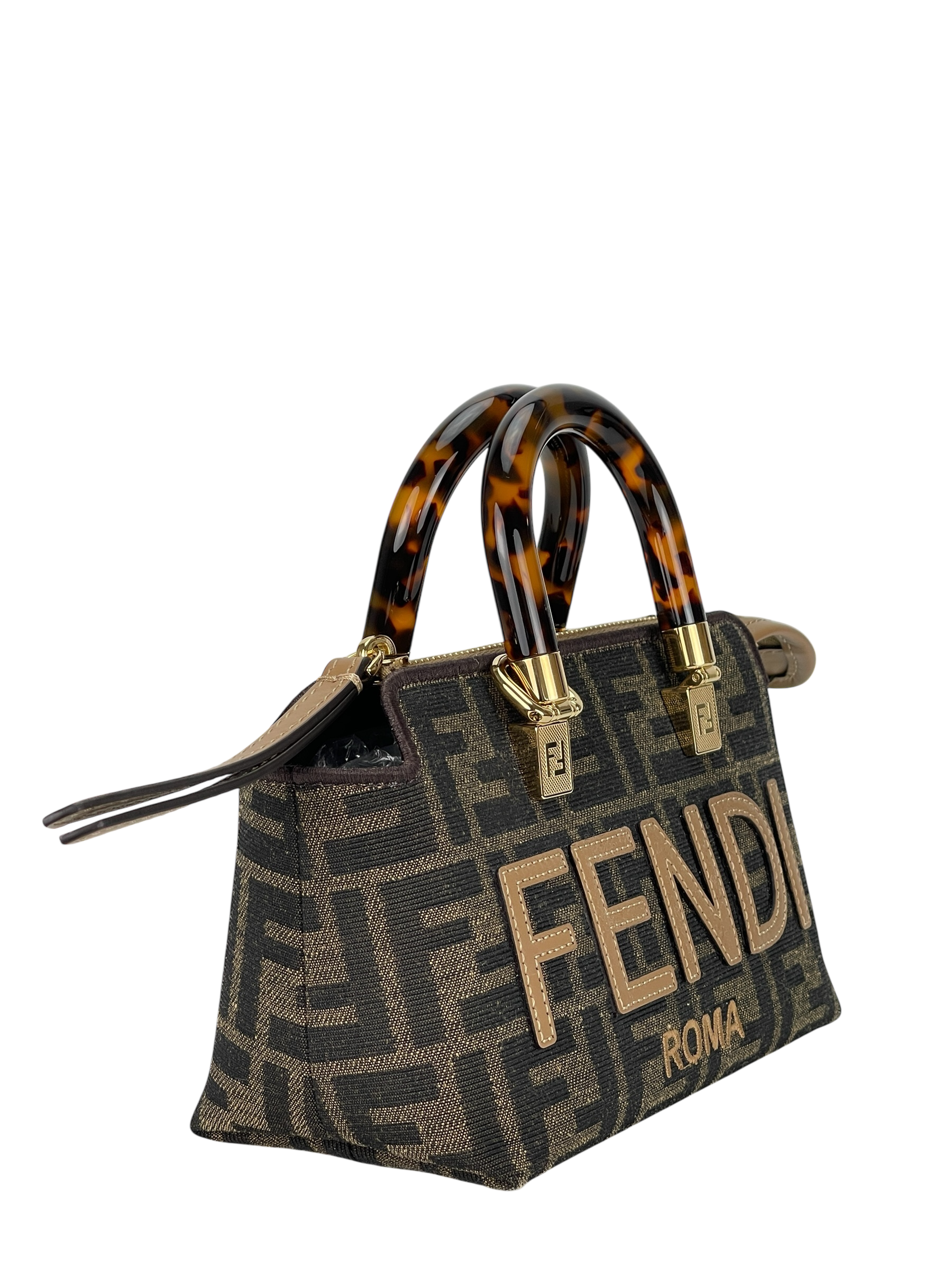 FENDI - Zucca Brown By the way 2way Boston Bag Mini