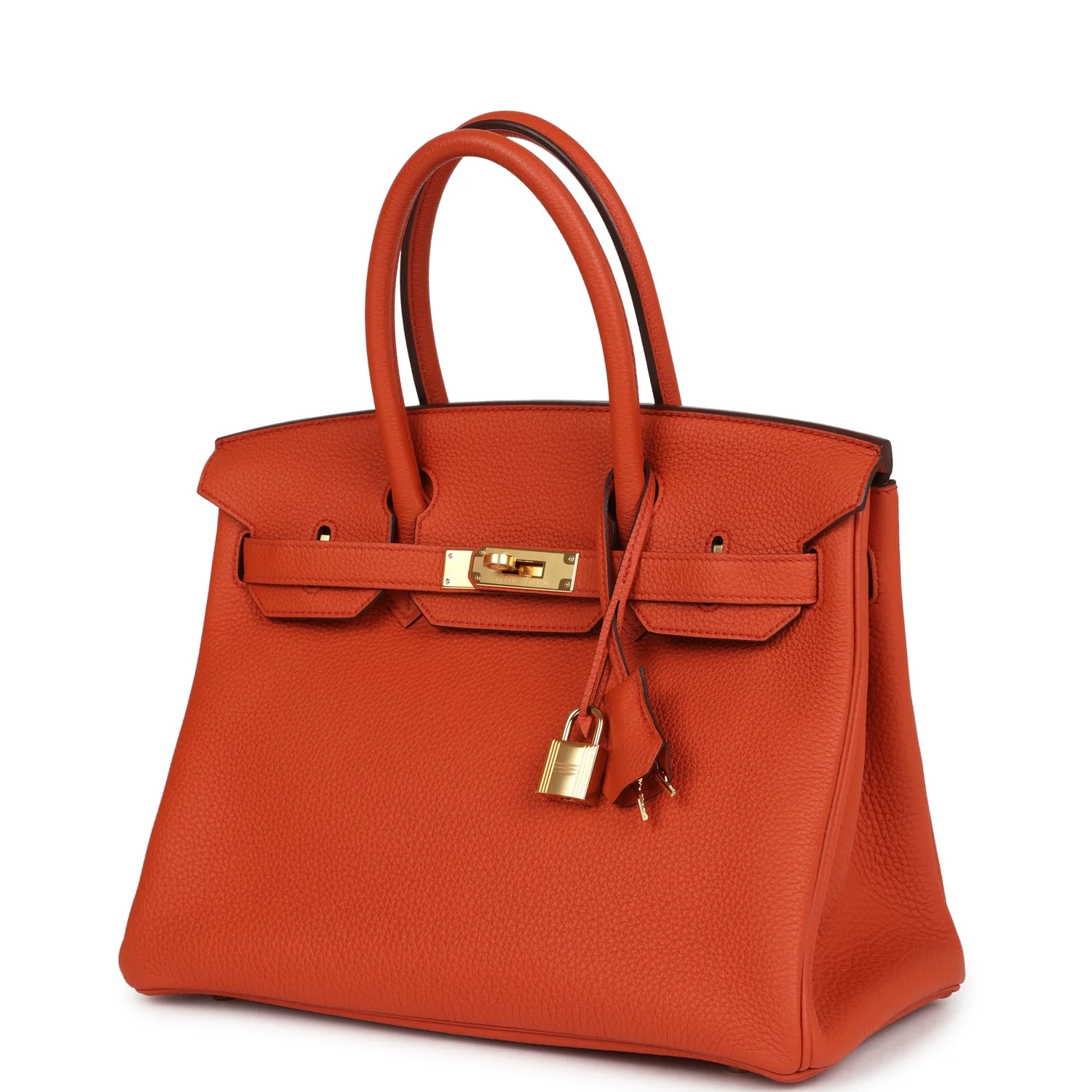 Hermes Birkin 30 Terre Battue Togo Gold Hardware
