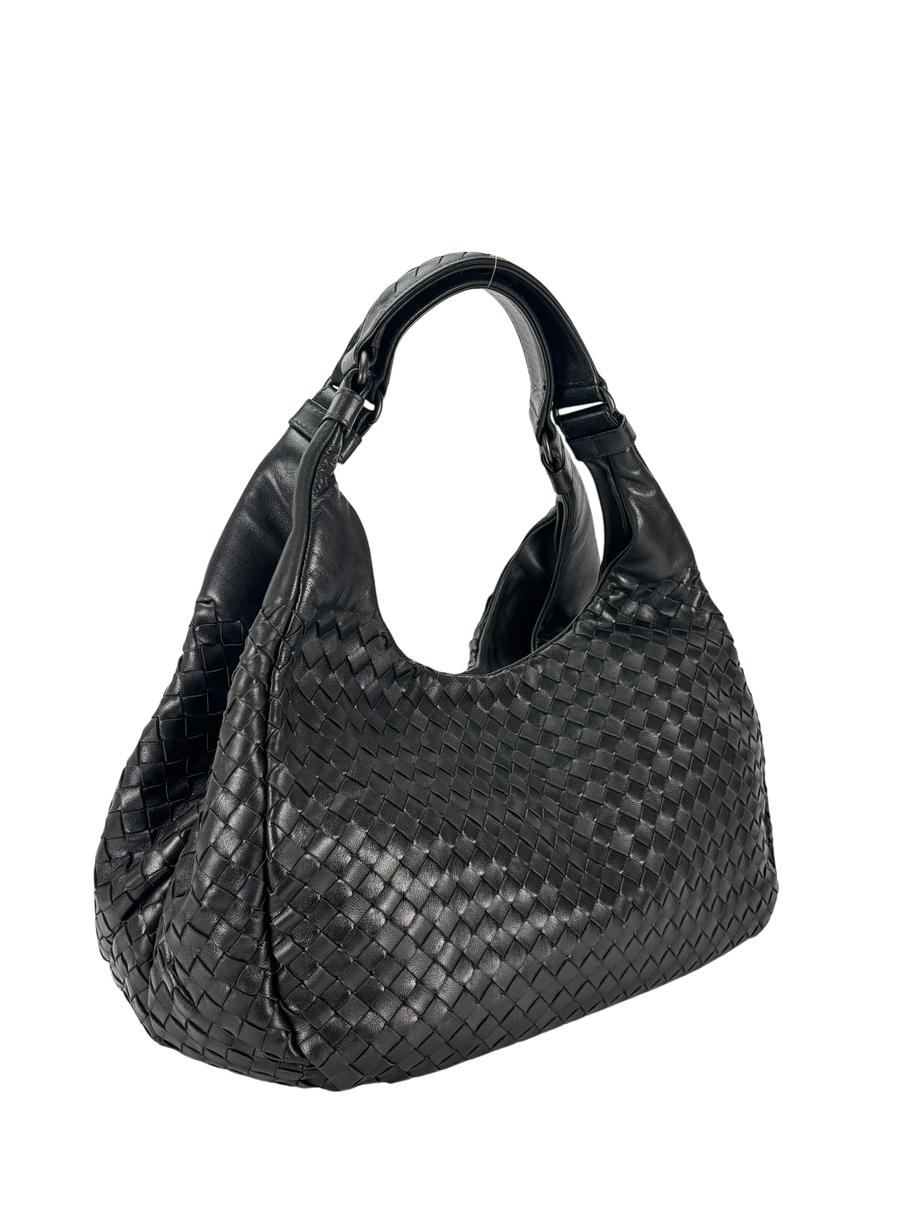 BOTTEGA VENETA - Braid Shoulder Bag Black Leather