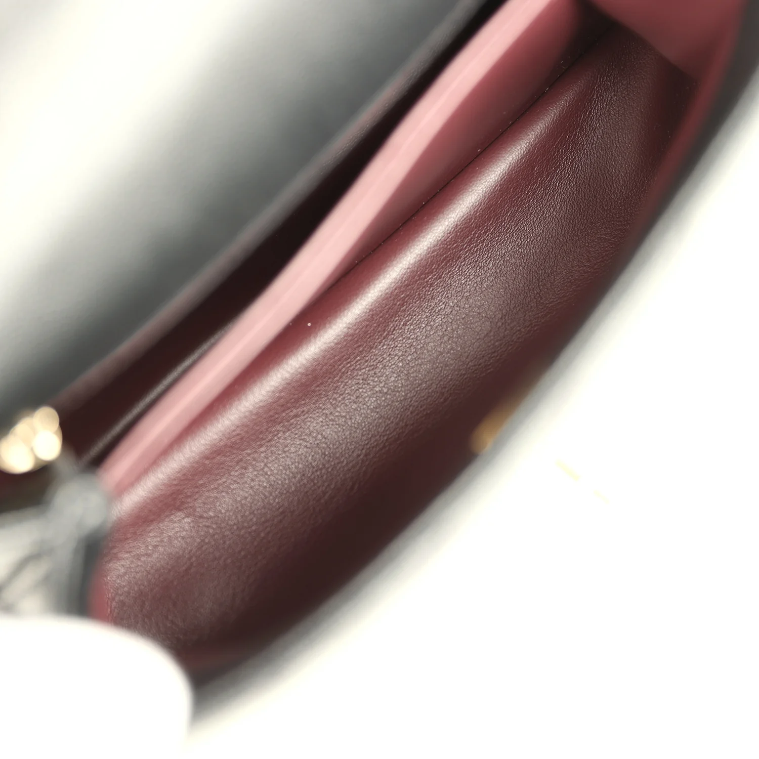 Chanel Small Coco Top Handle Flap Bag Shiny Caviar Light Gold Hardware