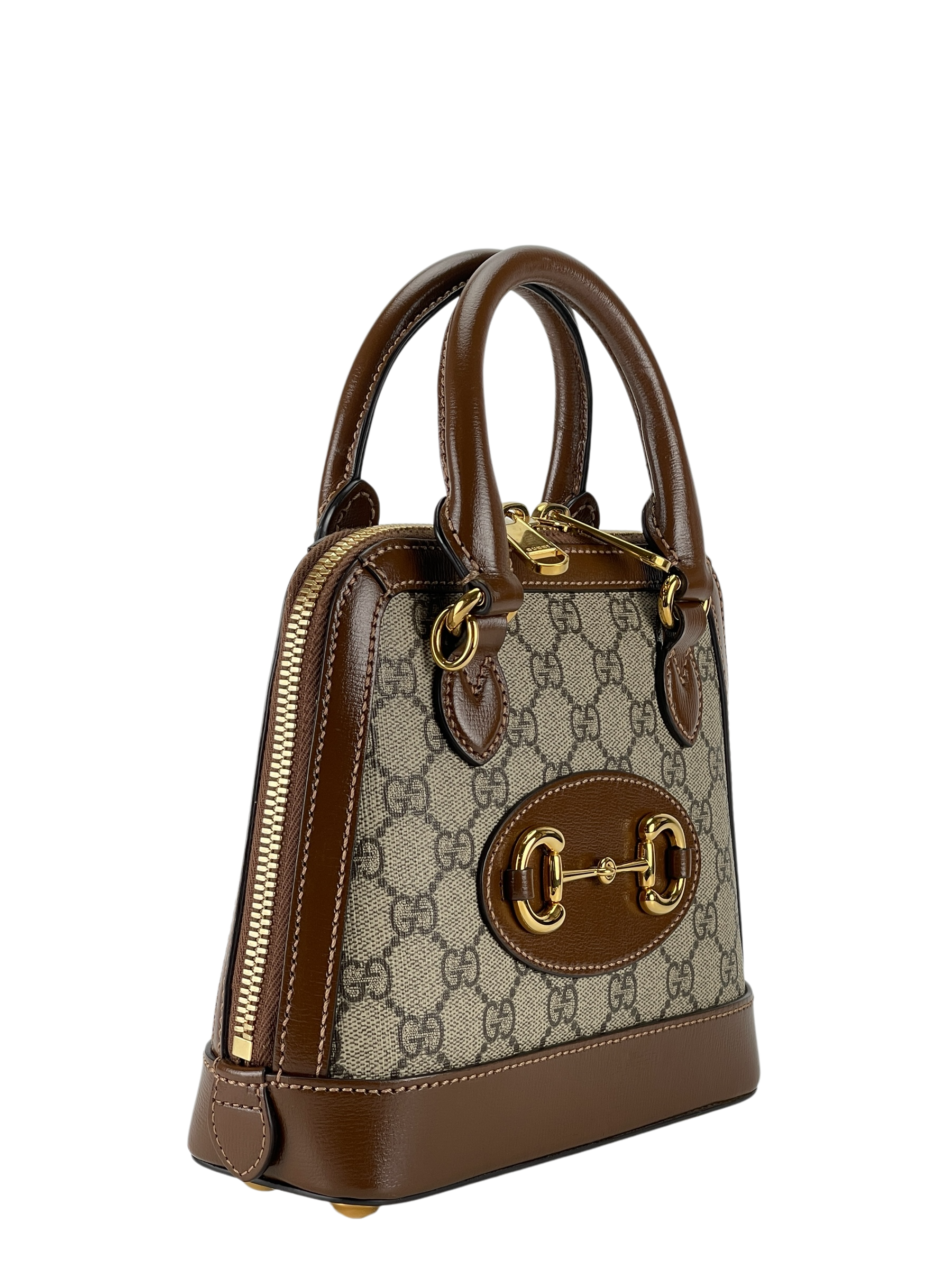 GUCCI - Mini Horsebit 1955 Top-handle Bag