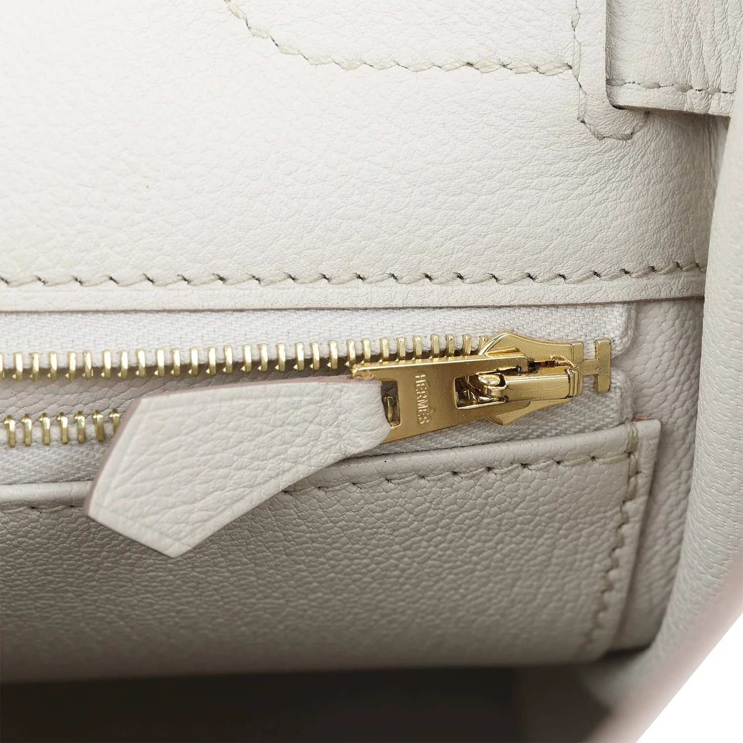 Pre-owned Hermes Kelly Retourne 32 Beton Evercolor Gold Hardware