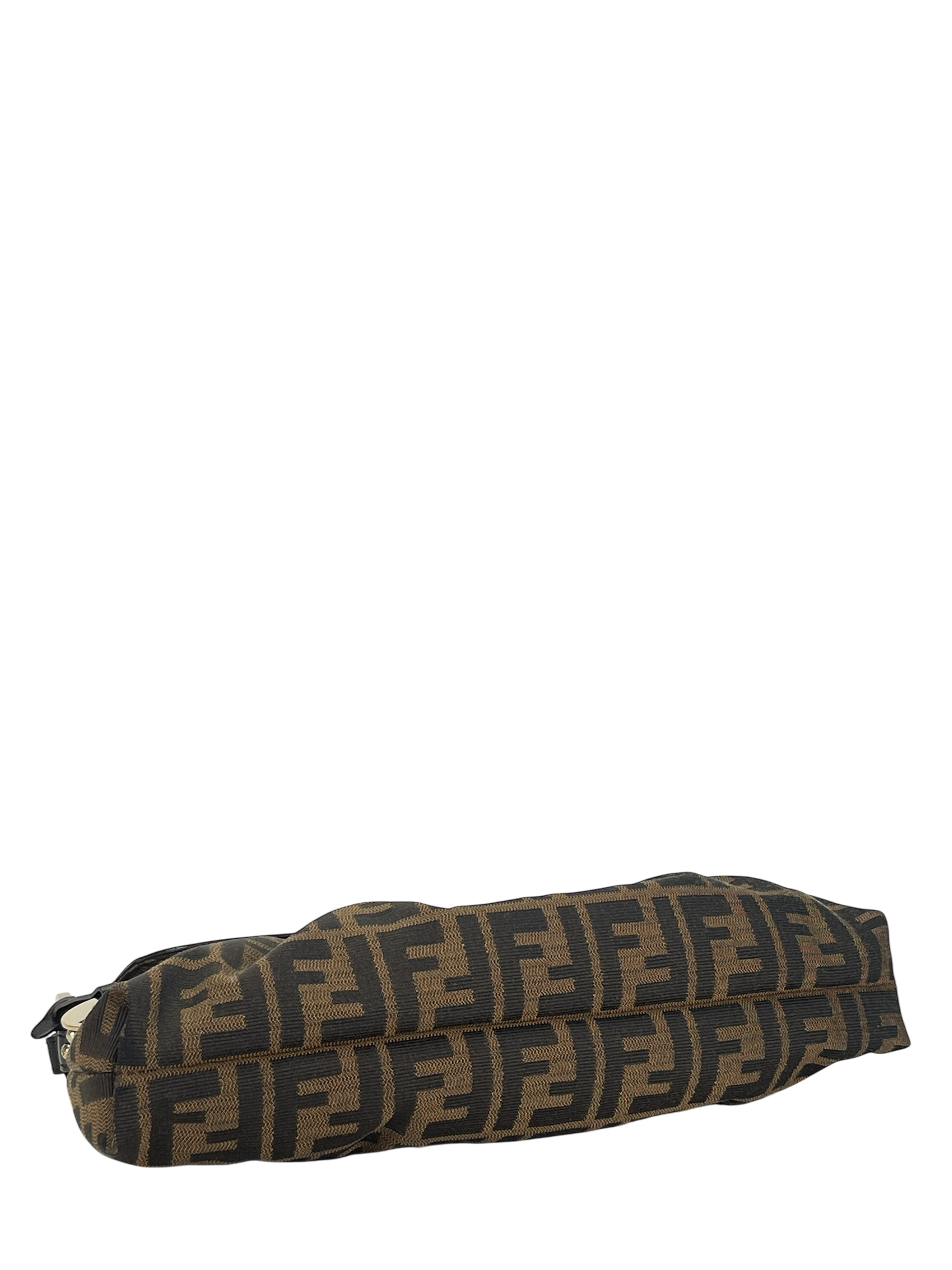 FENDI - Zucca Canvas Chef Shoulder Bag Tobacco