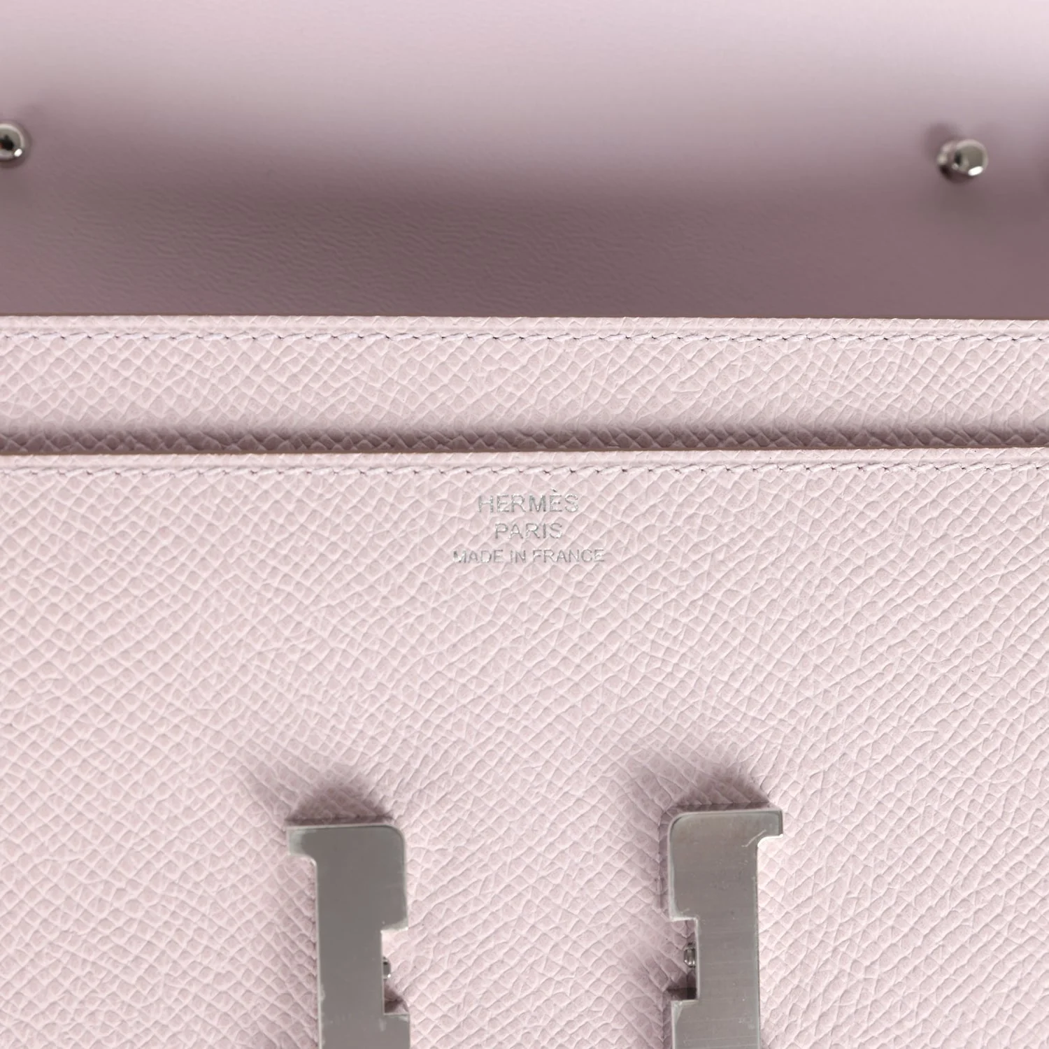 Hermes Constance Wallet To Go Mauve Pale Epsom Palladium Hardware
