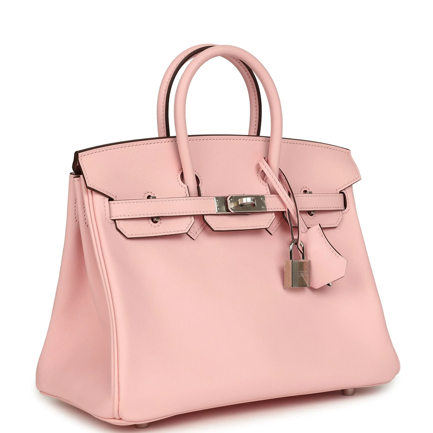 Hermes Birkin 25 Rose Sakura Swift Palladium Hardware