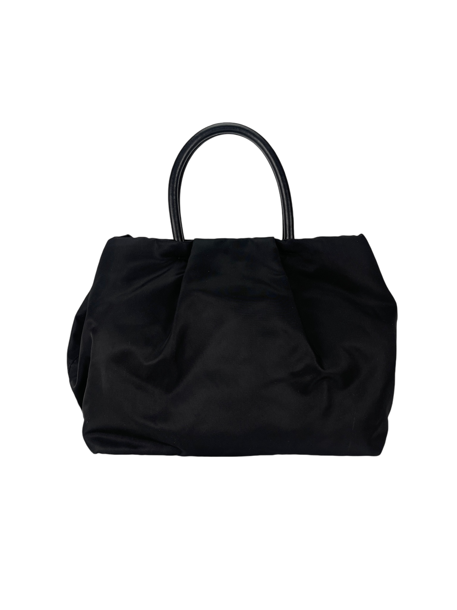 PRADA - Black Ribbon Nylon Tote Bag