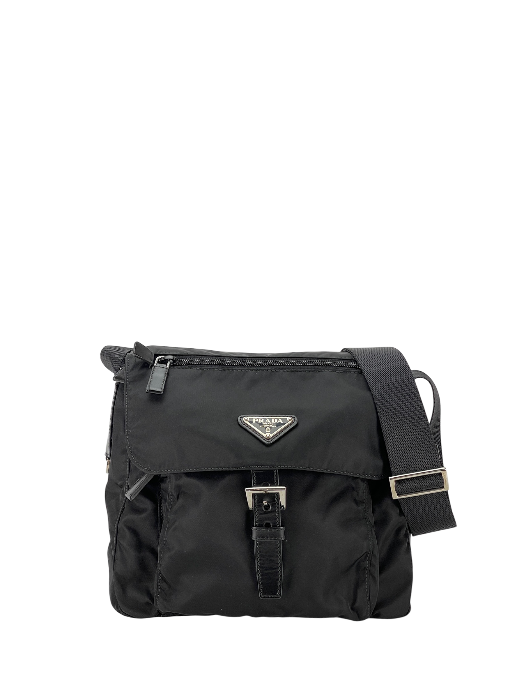 PRADA - Nylon Nero Shoulder Bag BT8994