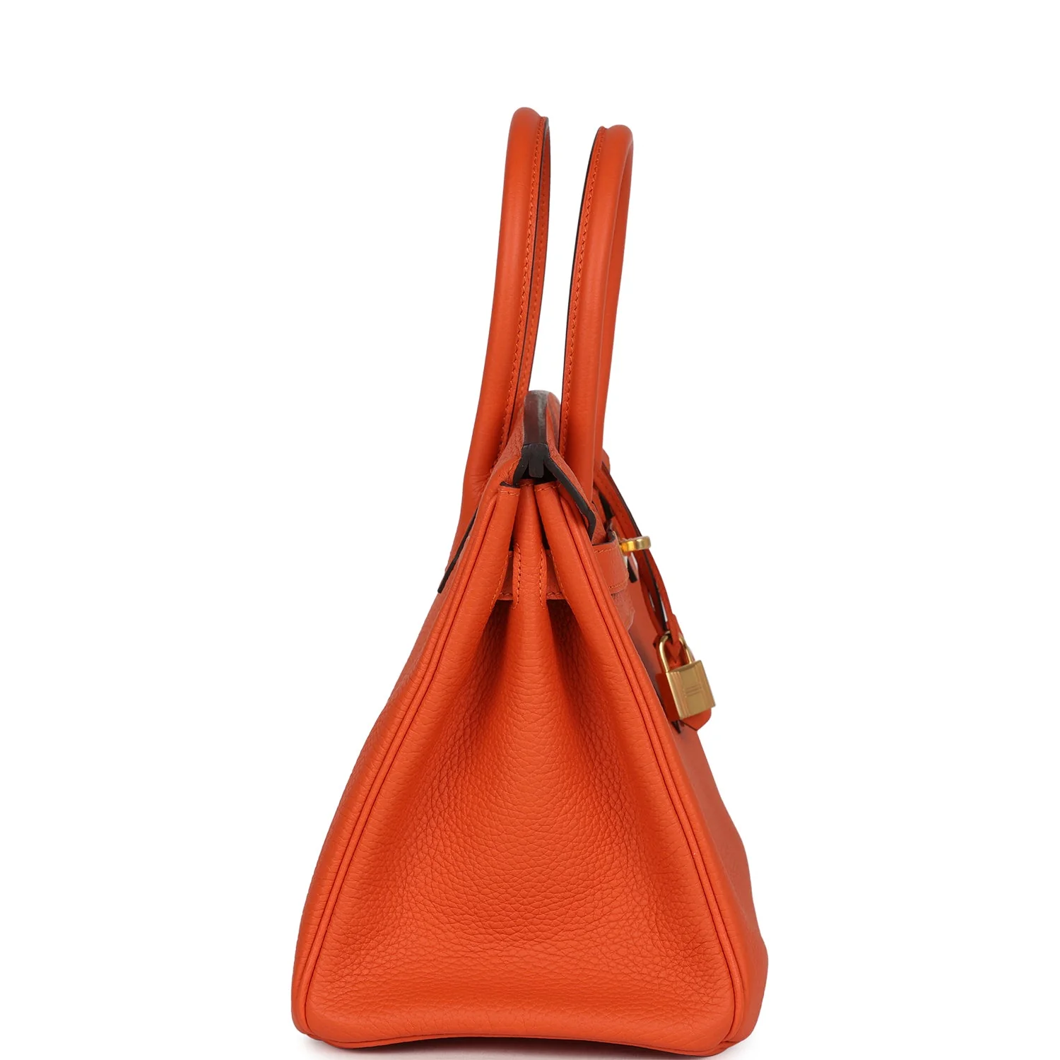 Hermes Birkin 30 Feu Togo Gold Hardware