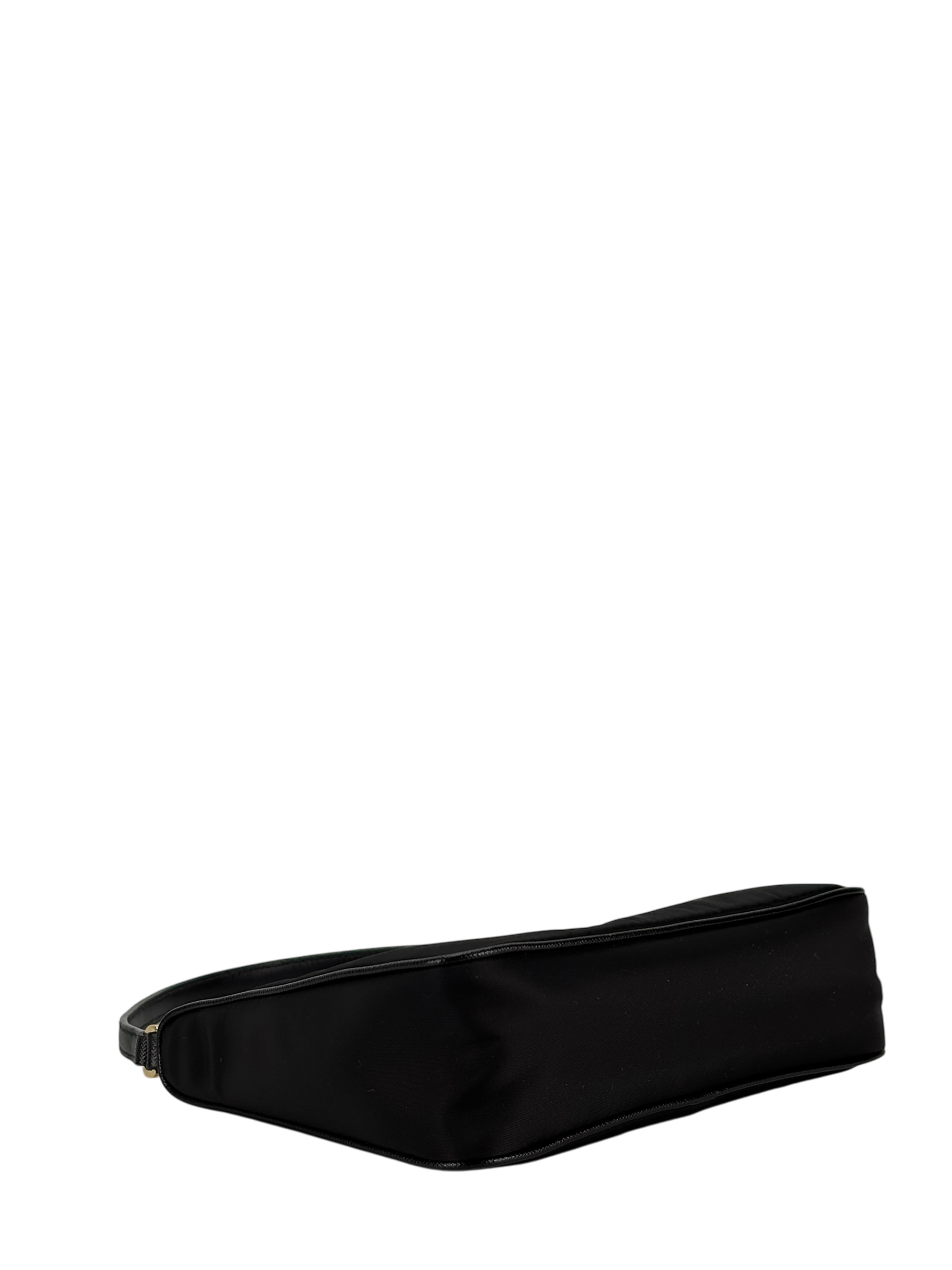 PRADA - Black 2way Nylon Hobo Bag