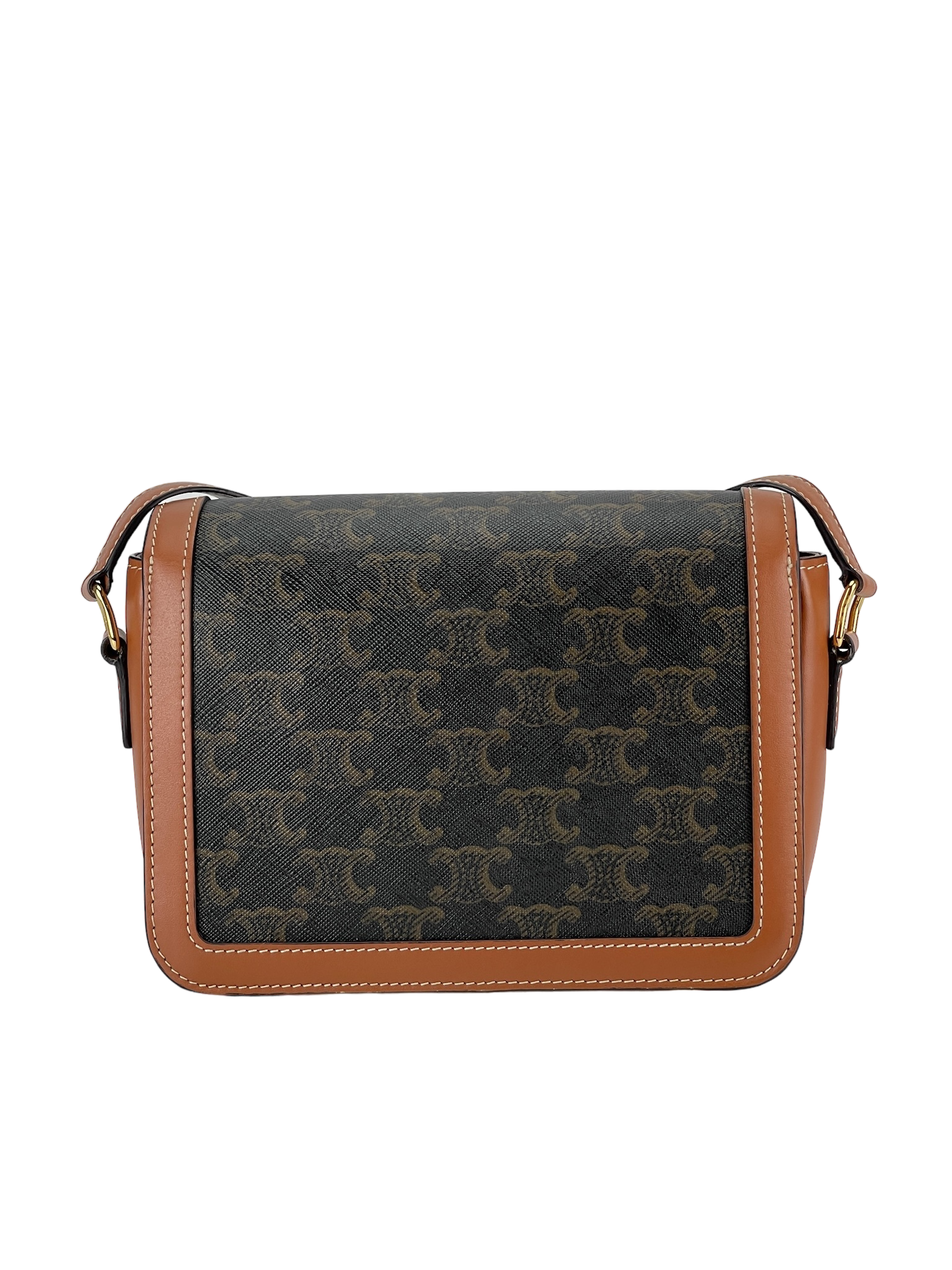 CELINE - Brown Triomphe Shoulder Bag