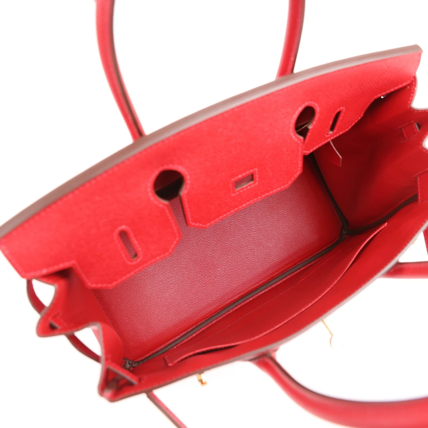 Hermes Special Order (HSS) Birkin 30 Rouge Casaque Epsom Gold Hardware