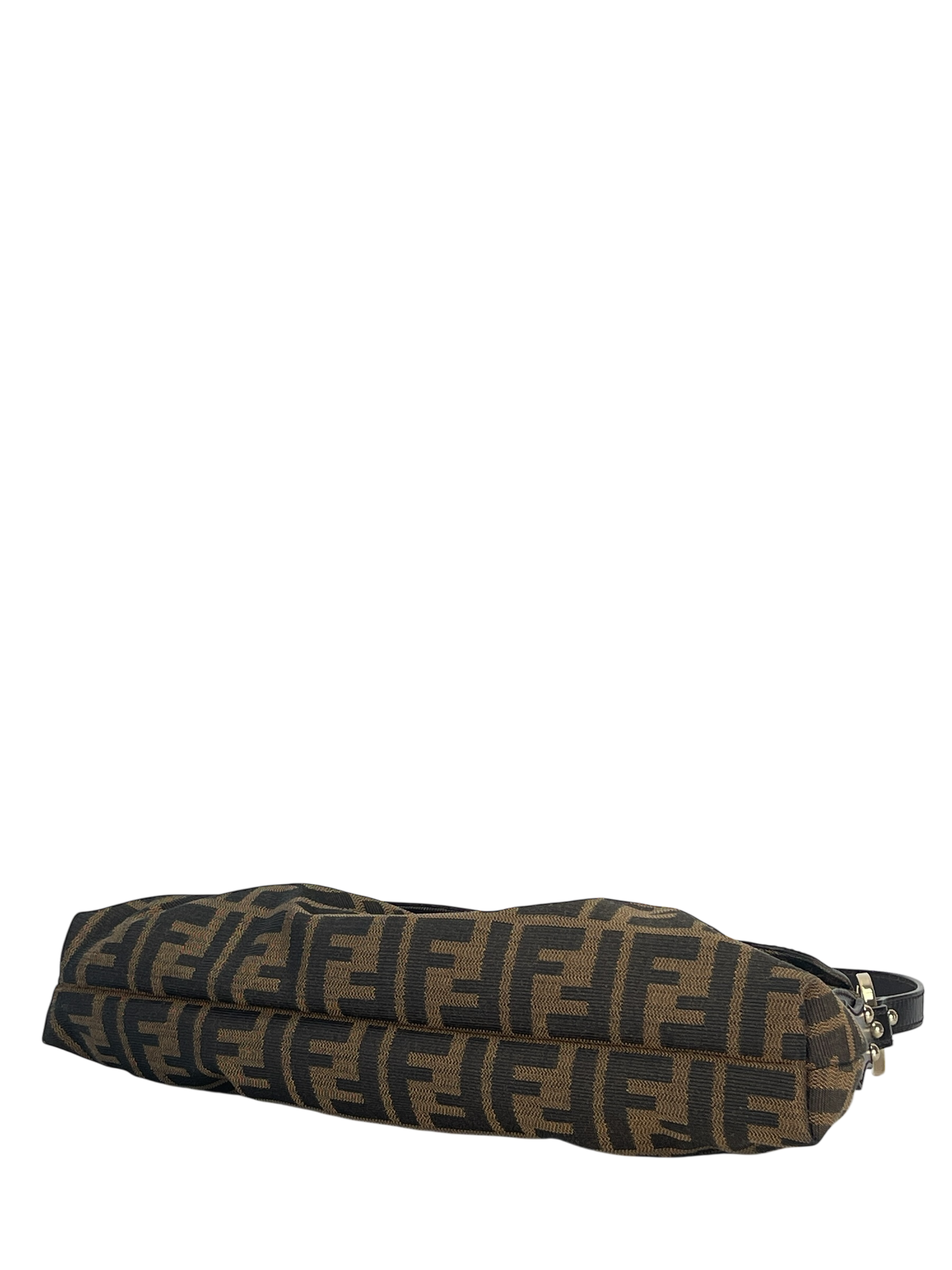 FENDI - Zucca Canvas Chef Shoulder Bag Tobacco